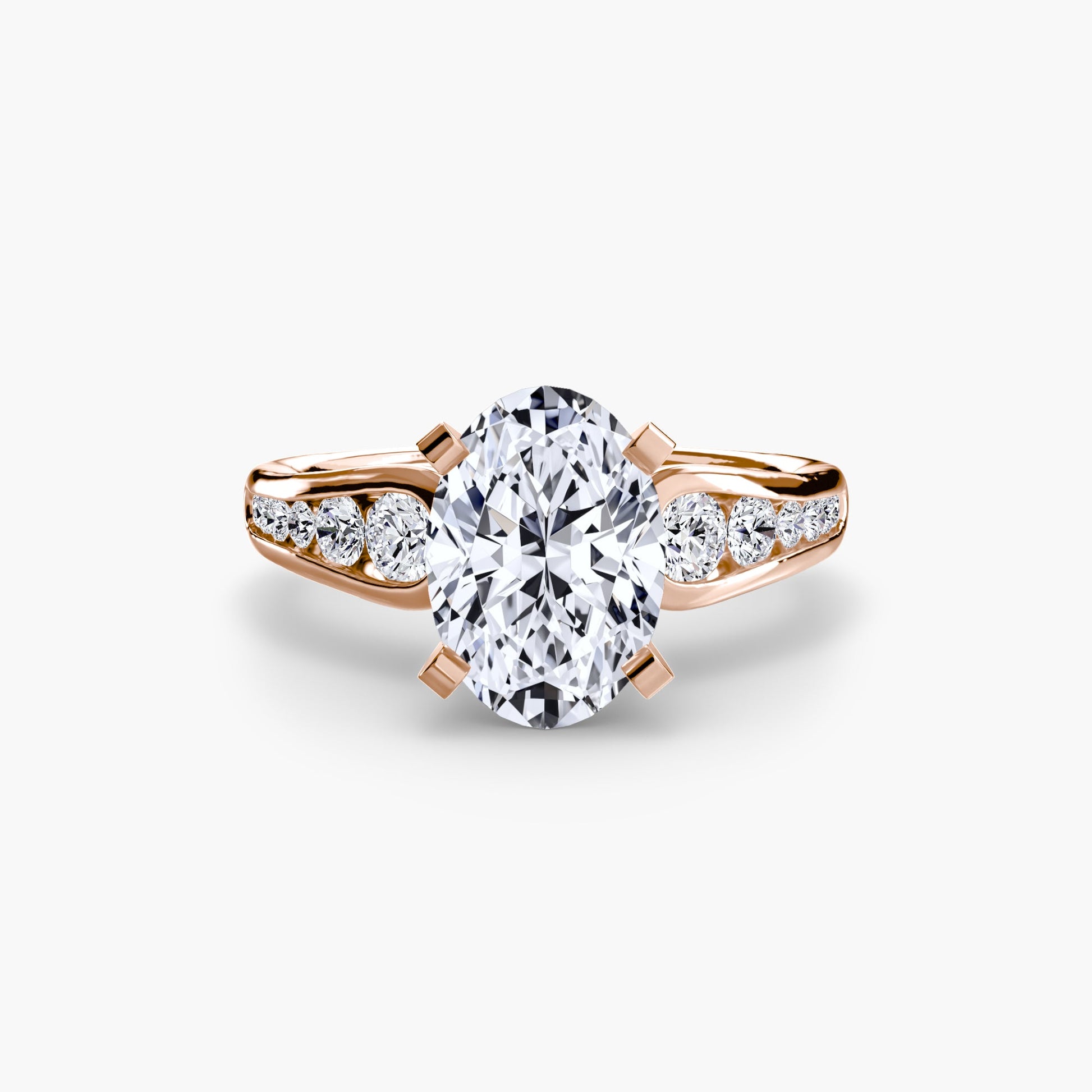 Solitaire with Pavé 2 - Prestige Stones