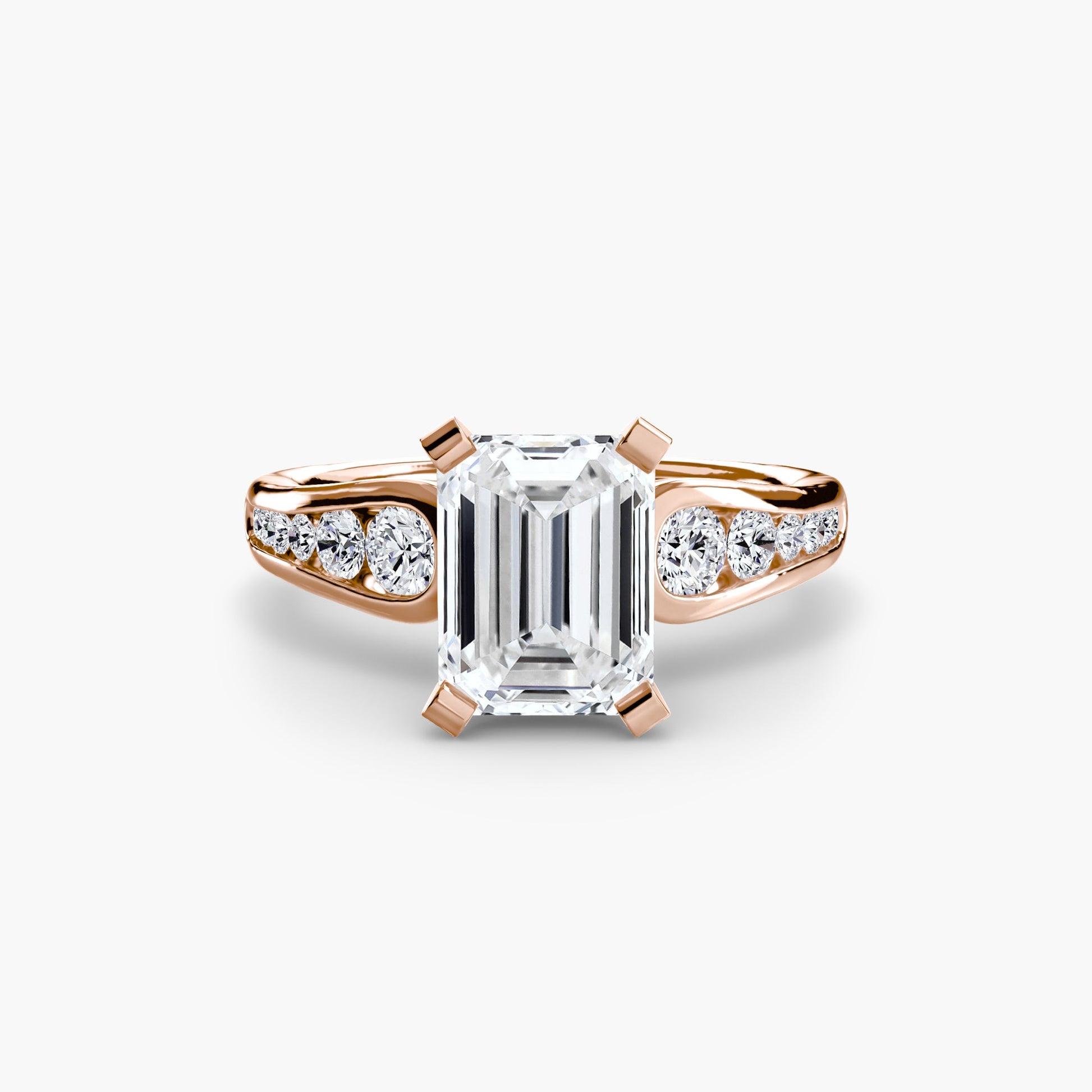 Solitaire with Pavé 2 - Prestige Stones
