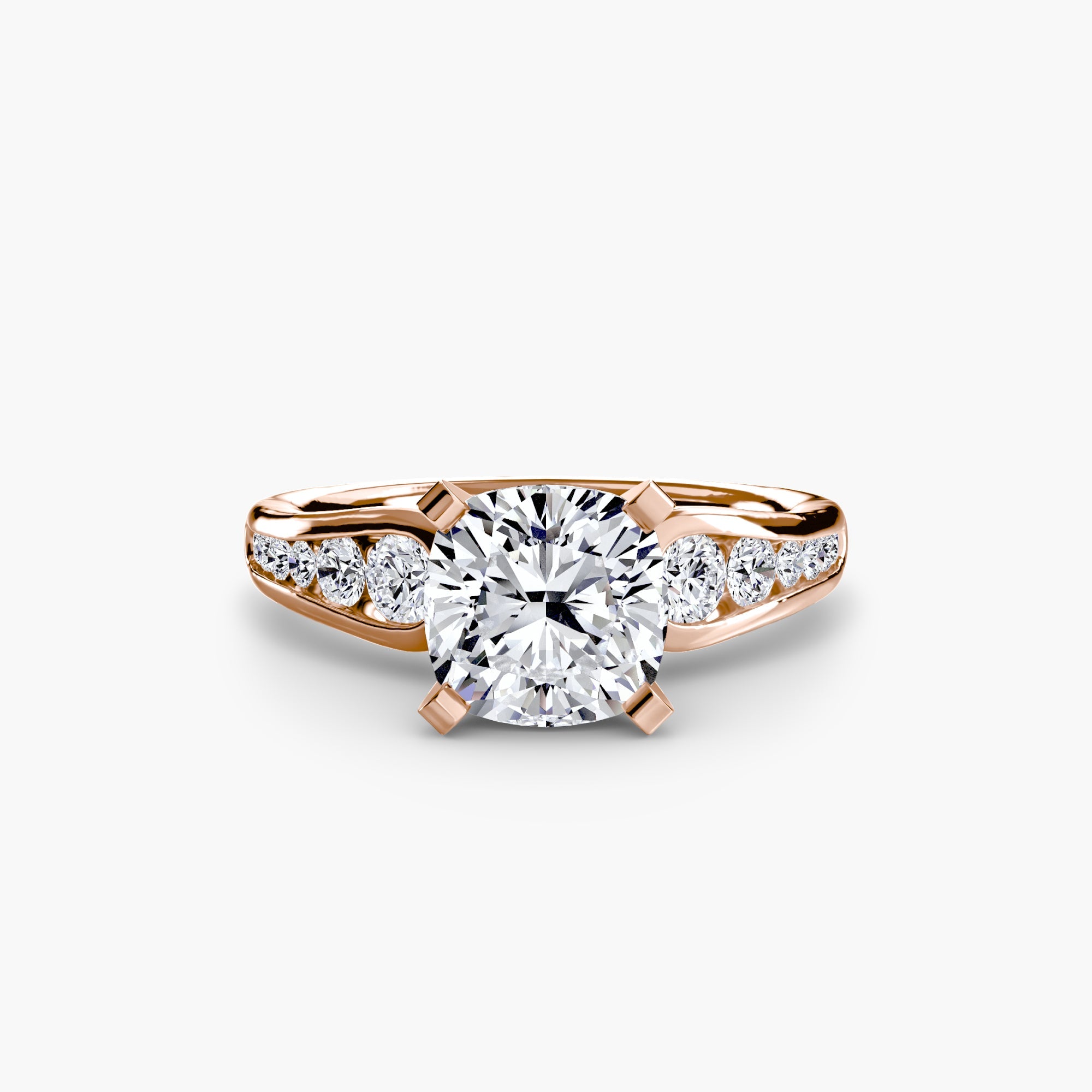 Solitaire with Pavé 2 - Prestige Stones