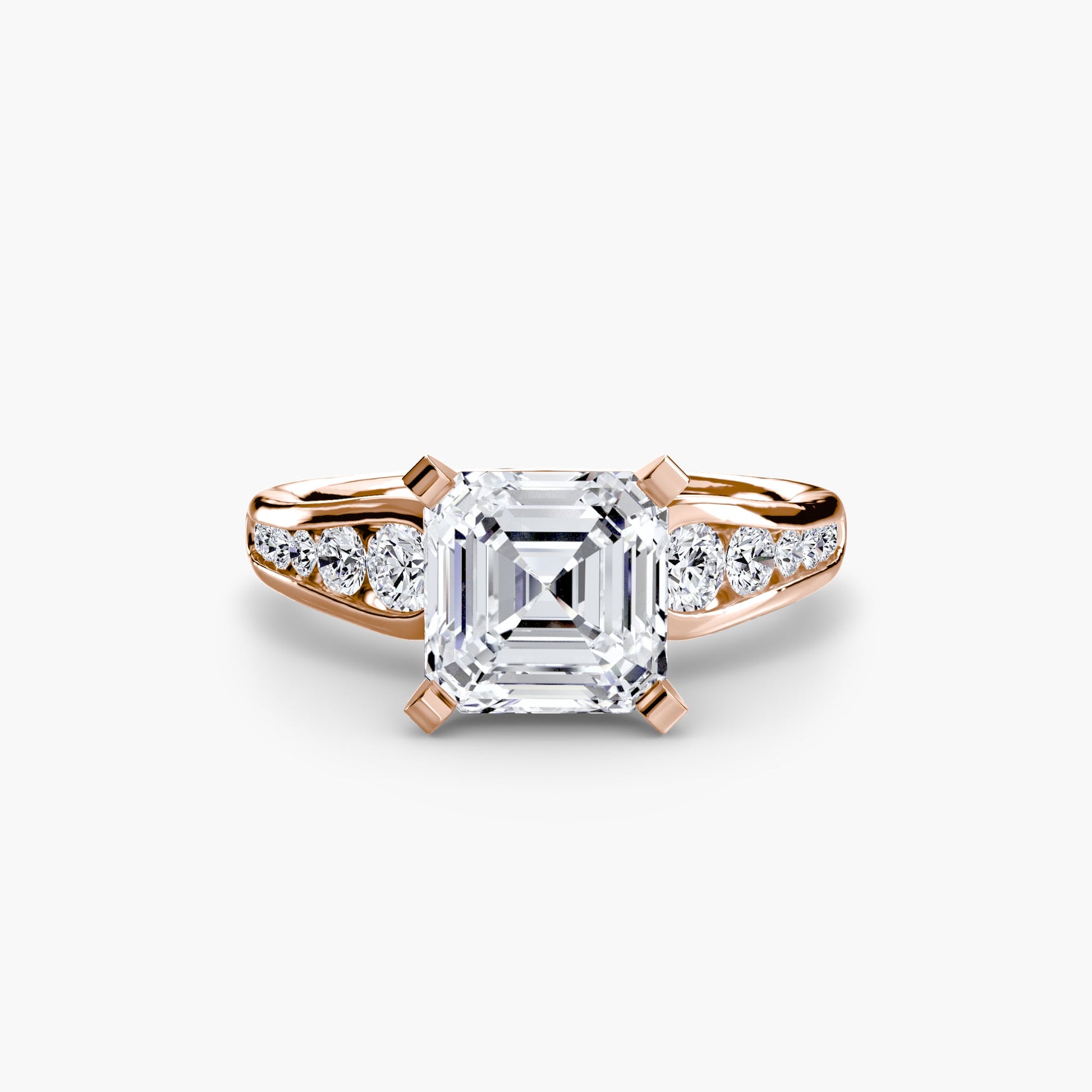 Solitaire with Pavé 2 - Prestige Stones