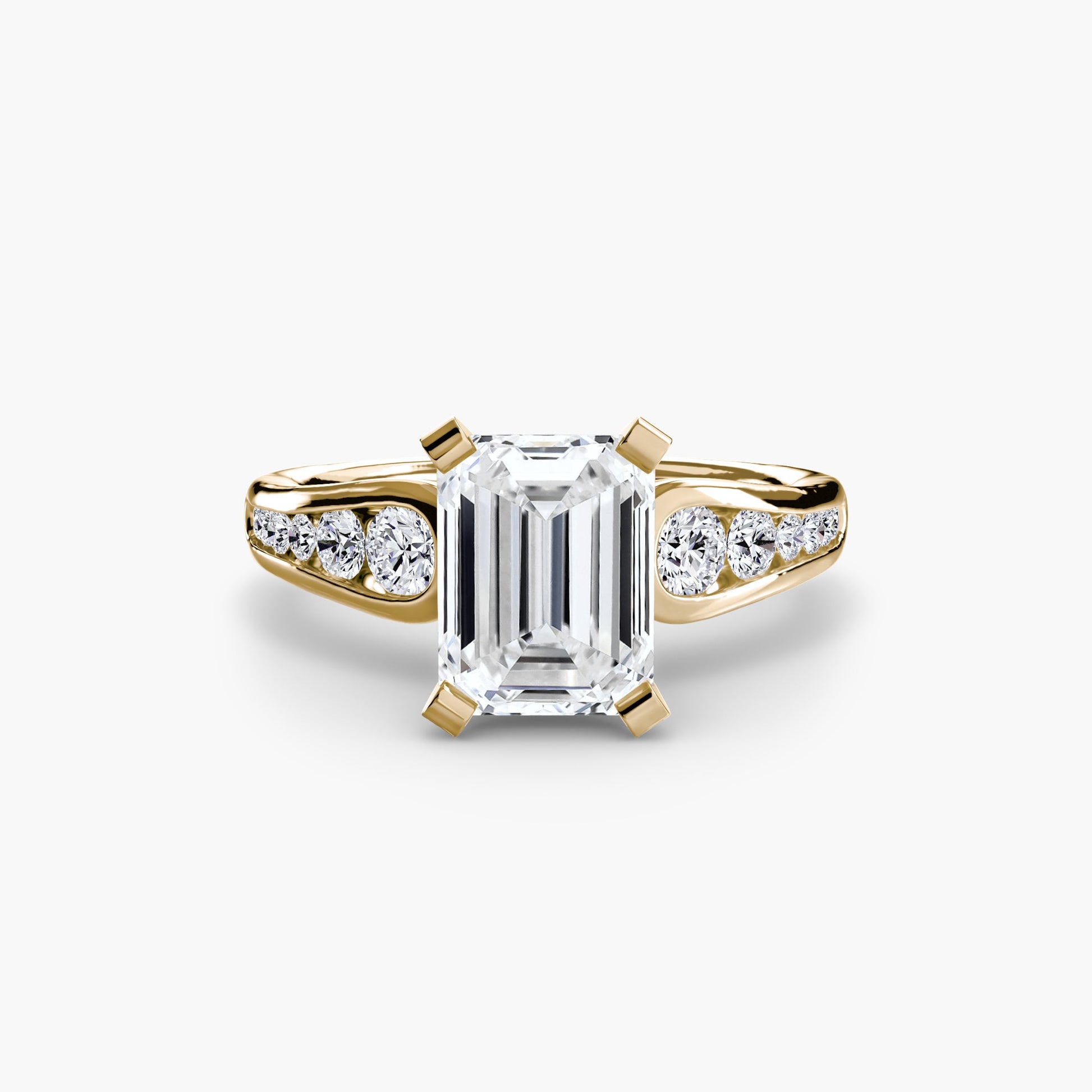 Solitaire with Pavé 2 - Prestige Stones
