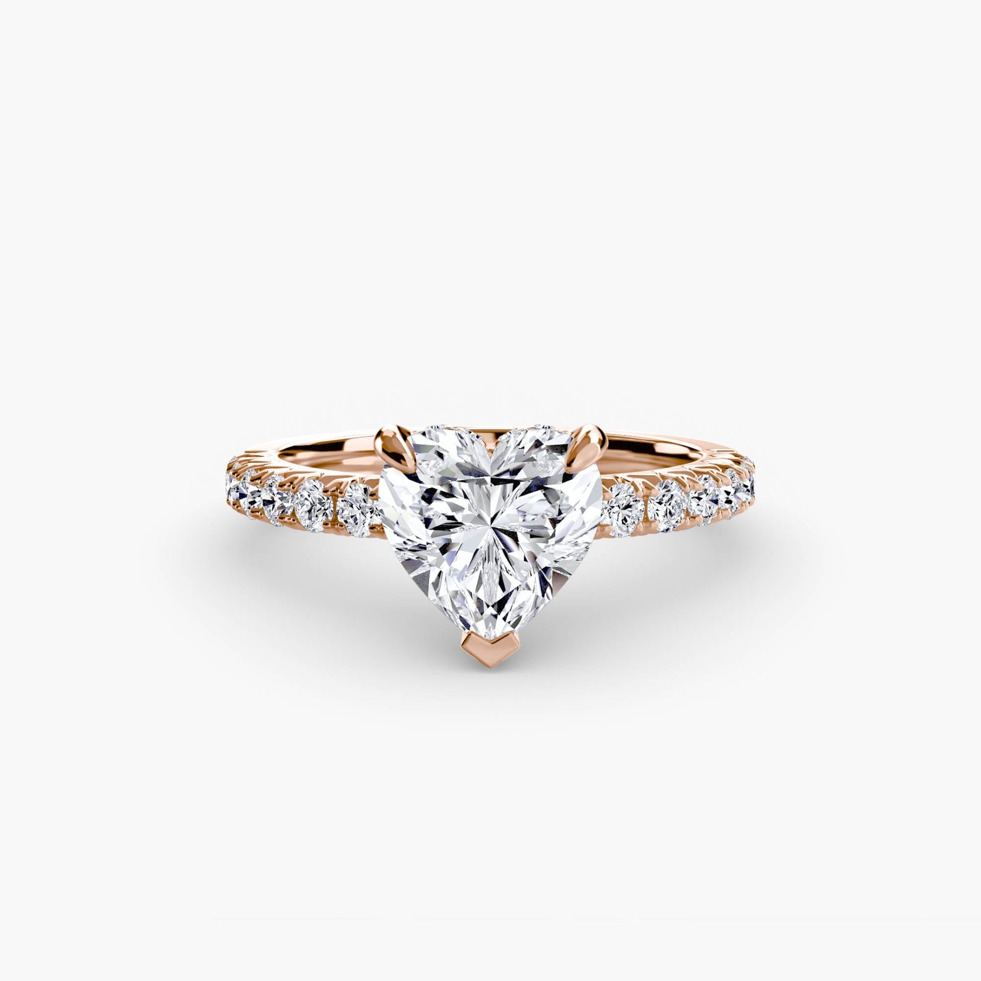 Solitaire with Pavé 6 - Prestige Stones