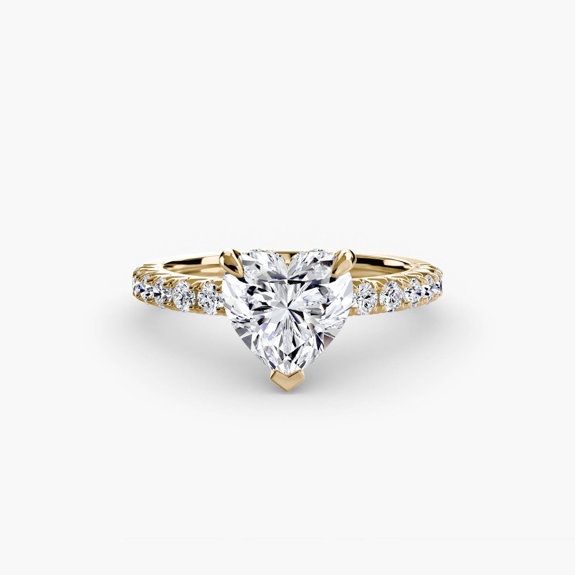 Solitaire with Pavé 6 - Prestige Stones