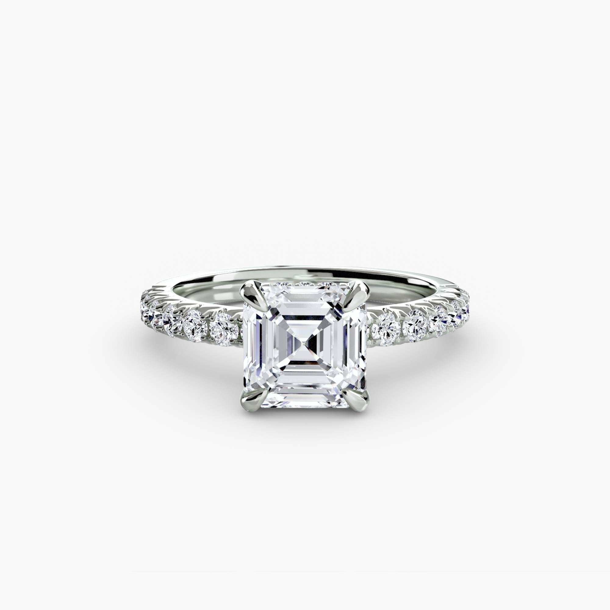 Solitaire with Pavé 6 - Prestige Stones