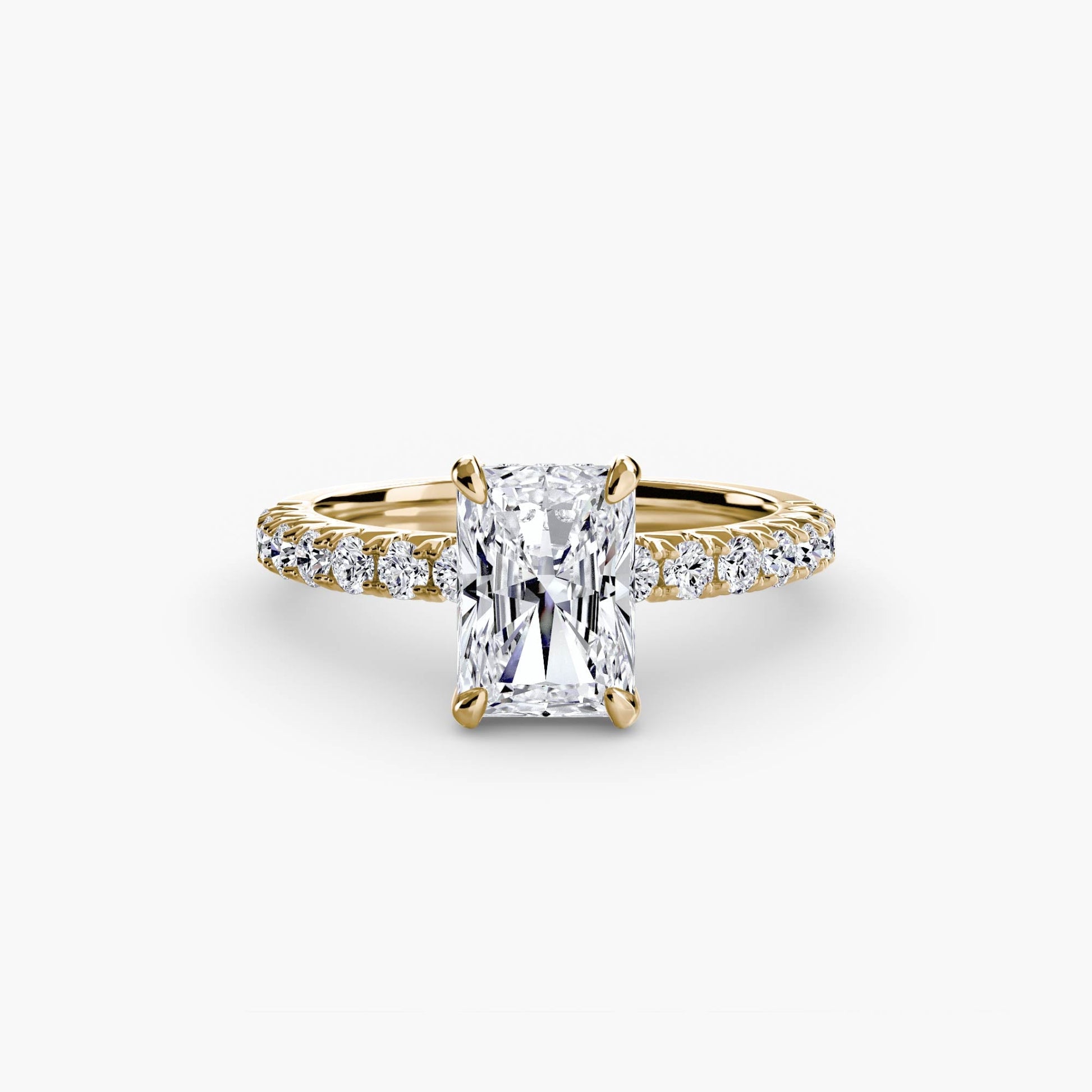 Solitaire with Pavé 6 - Prestige Stones