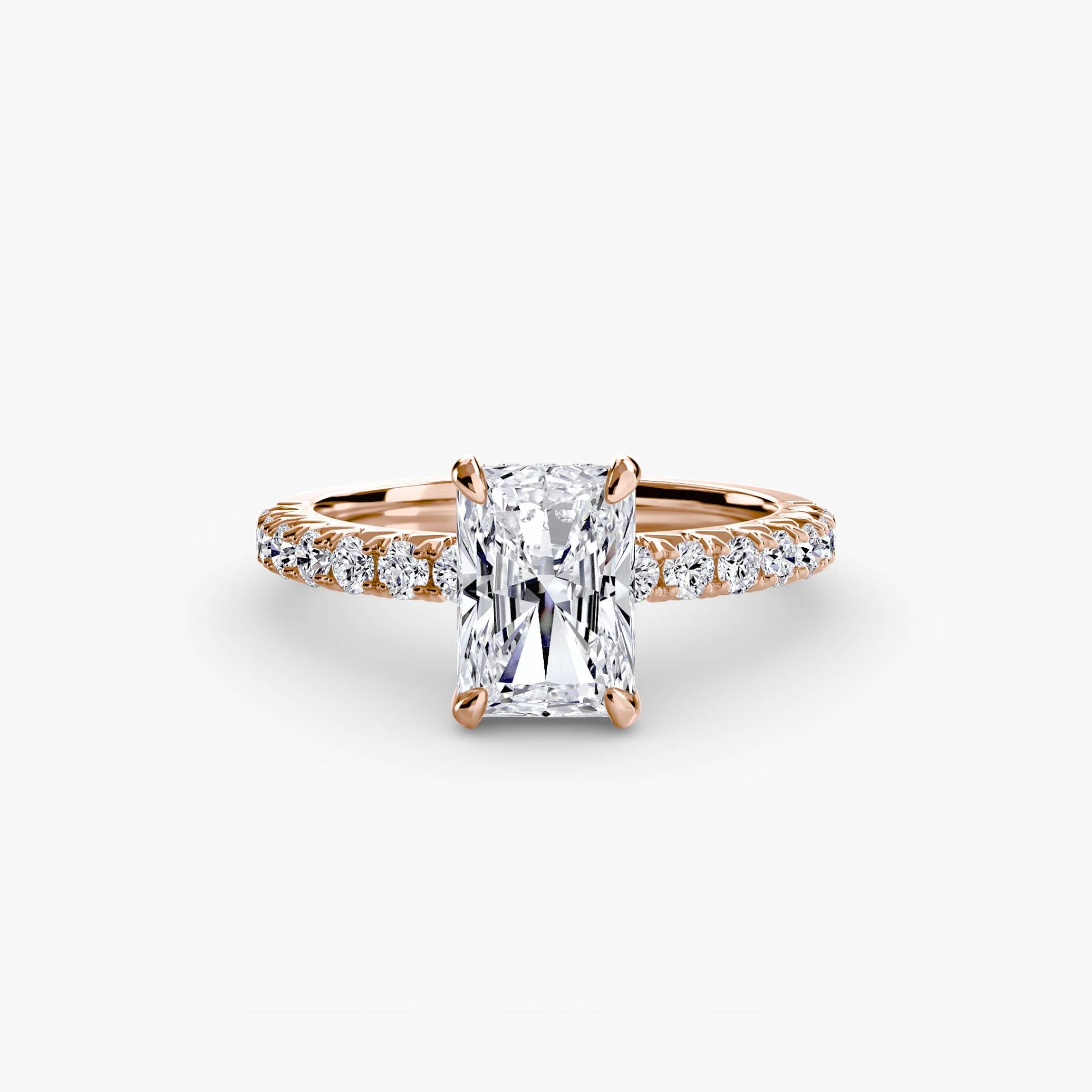Solitaire with Pavé 6 - Prestige Stones
