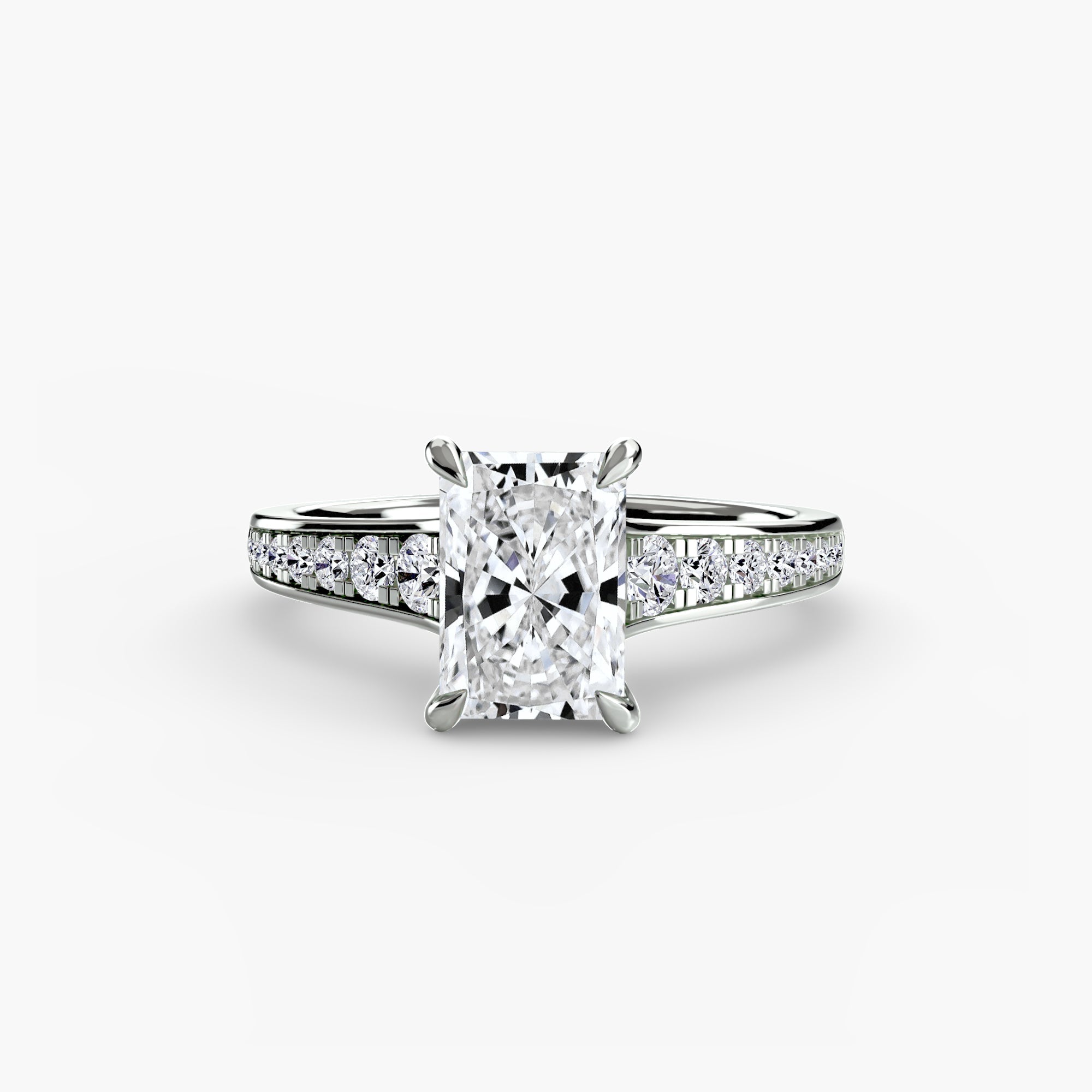 Solitaire with Pavé 7 - Prestige Stones