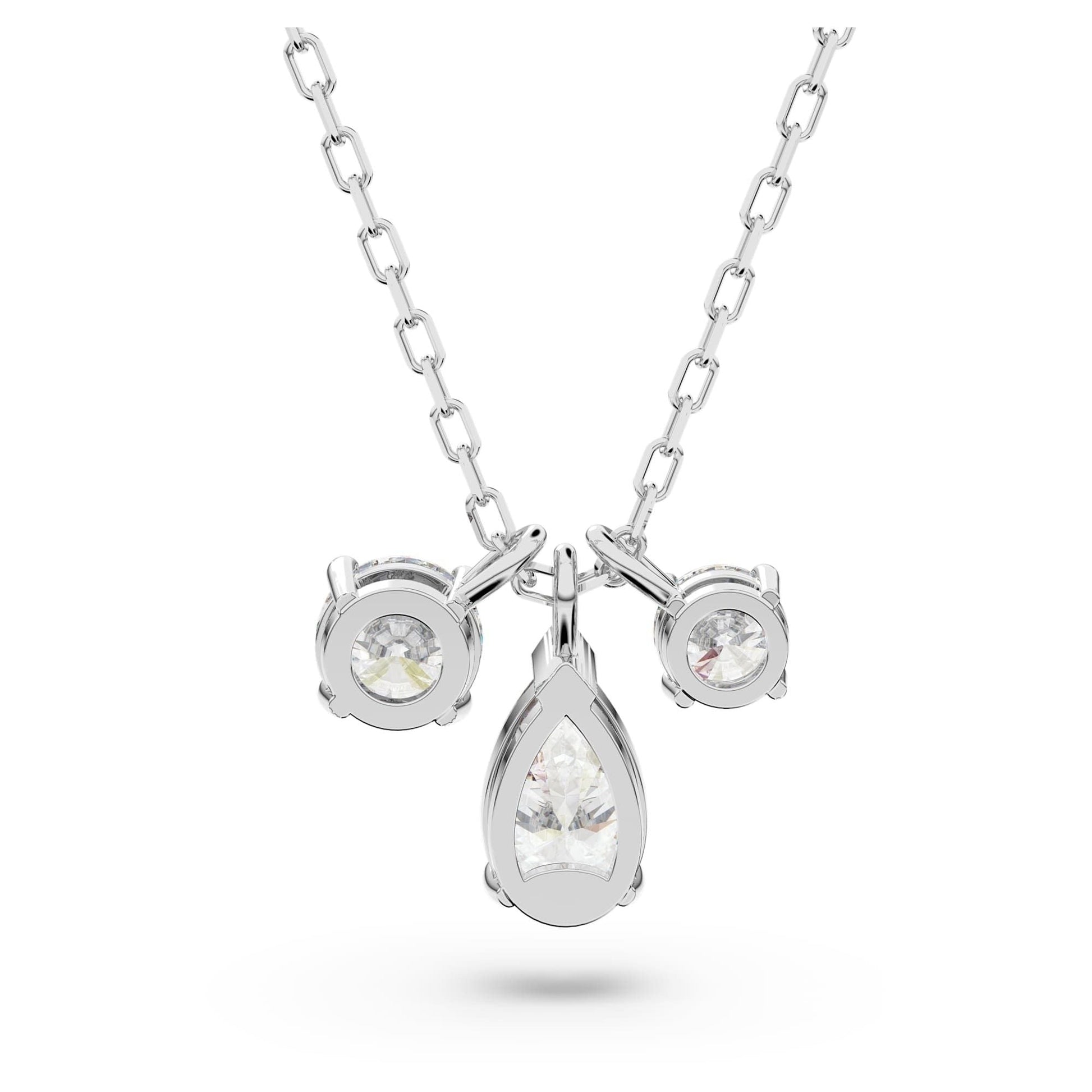 Swarovski Mesmera Rhodium Plated And Zirconia Pendant 5571077 For Women - Prestige Stones