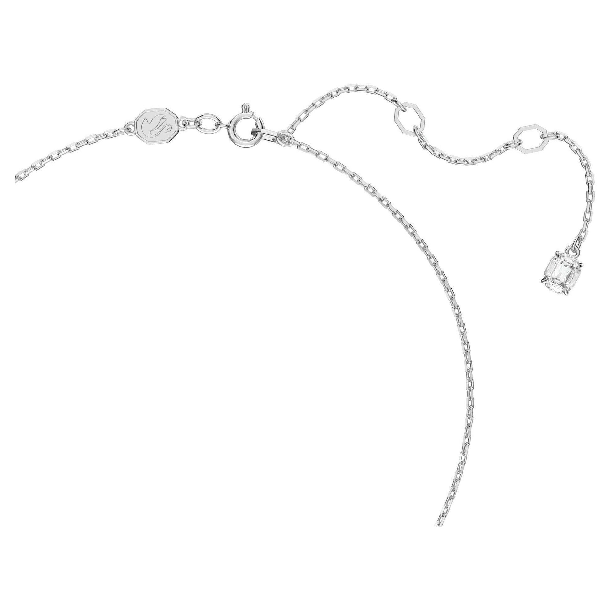 Swarovski Stilla Rhodium Plated And Zirconia Pendant 5636706 For Women - Prestige Stones