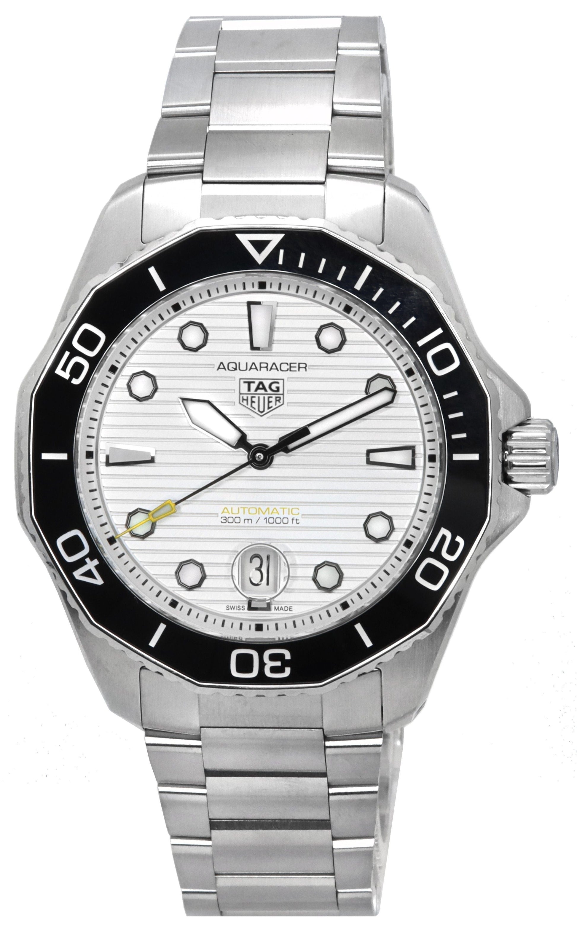 Tag Heuer Aquaracer Professional 300 Grey Dial Automatic Diver's WBP201C.BA0632 300M Men's Watch - Prestige Stones