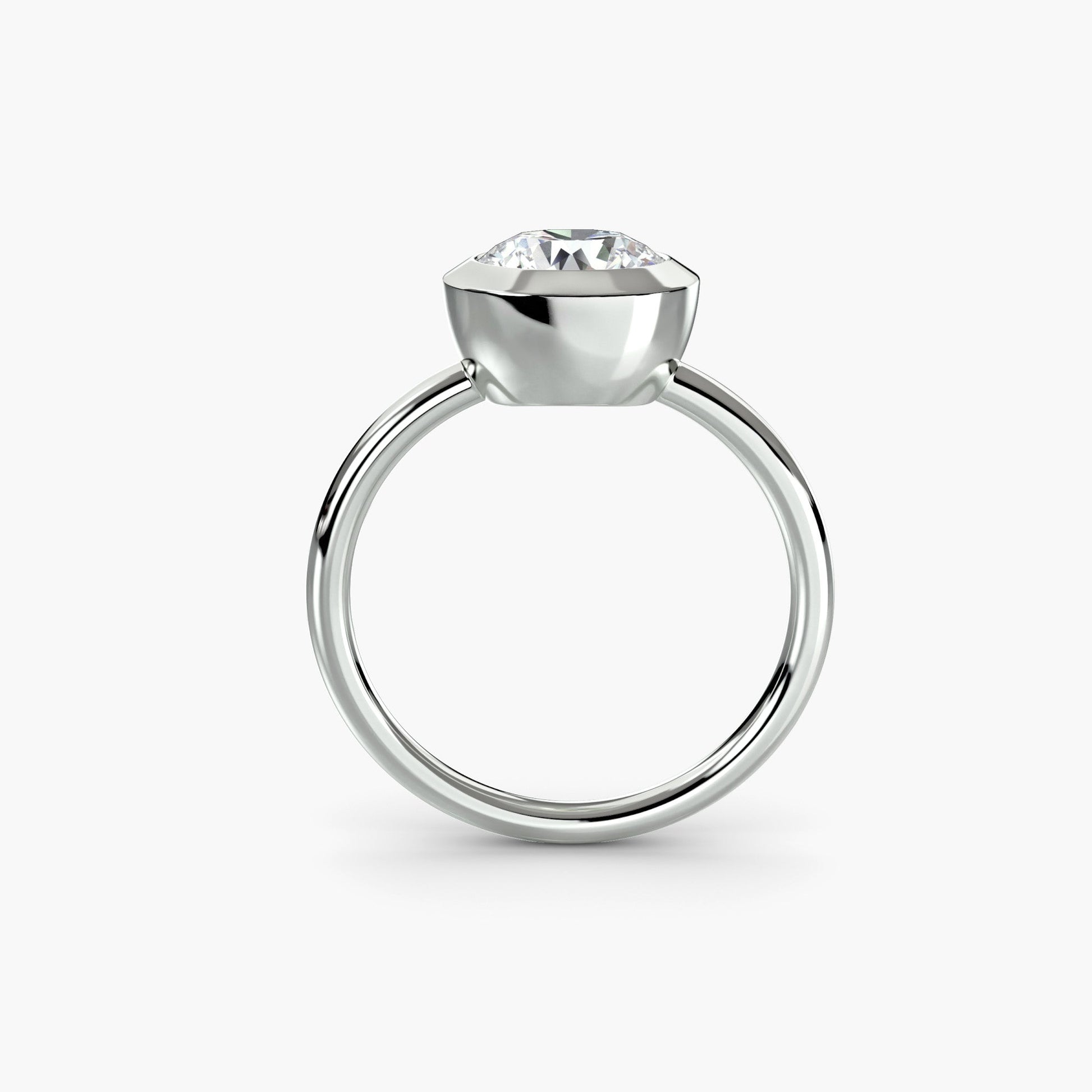 The Bezel Set Solitaire - Prestige Stones