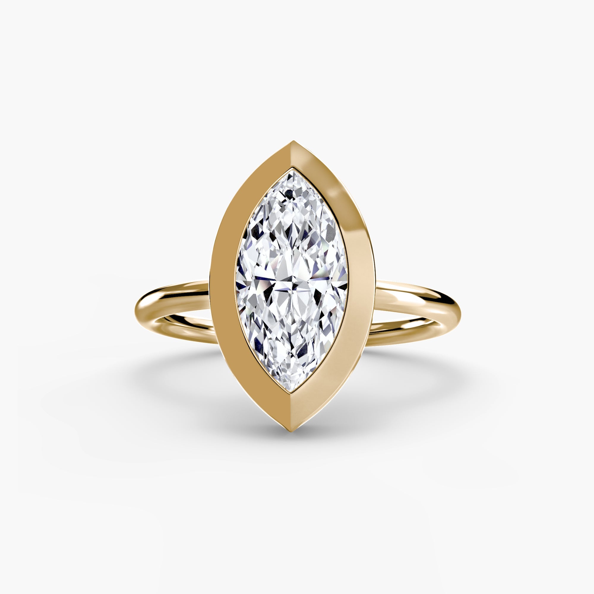 The Bezel Set Solitaire - Prestige Stones