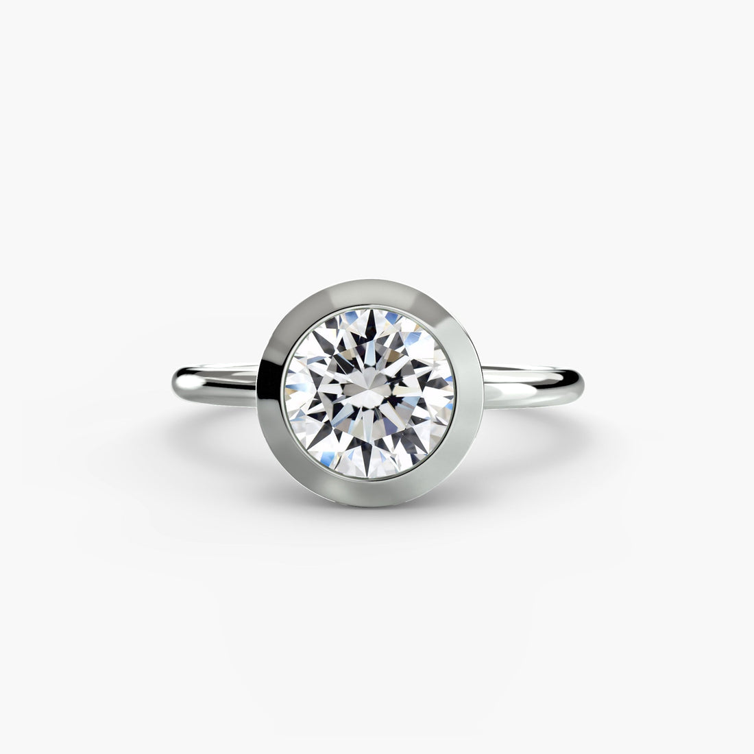 The Bezel Set Solitaire - Prestige Stones