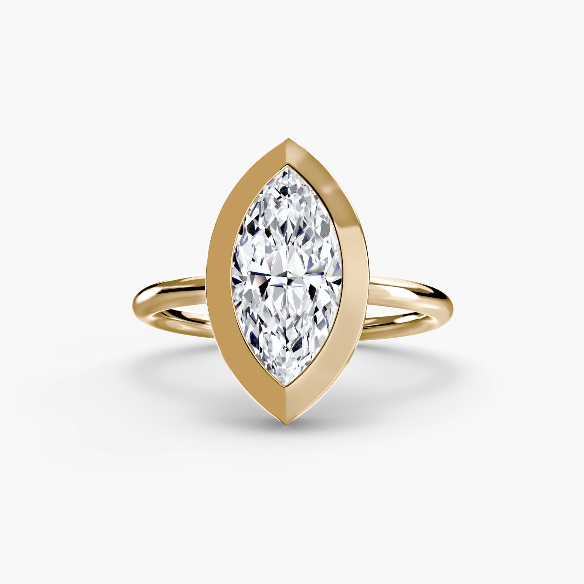 The Bezel Set Solitaire - Prestige Stones