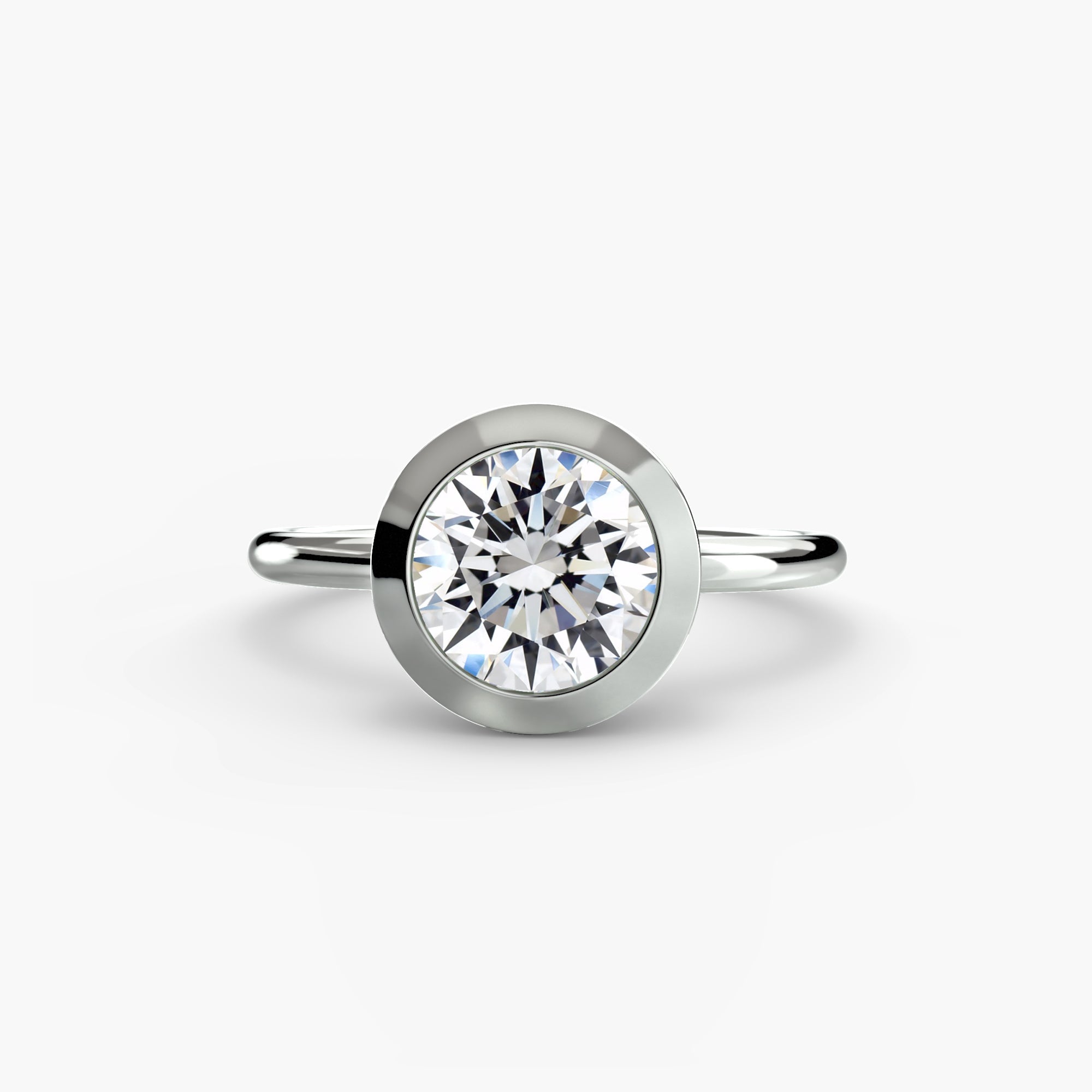 The Bezel Set Solitaire - Prestige Stones