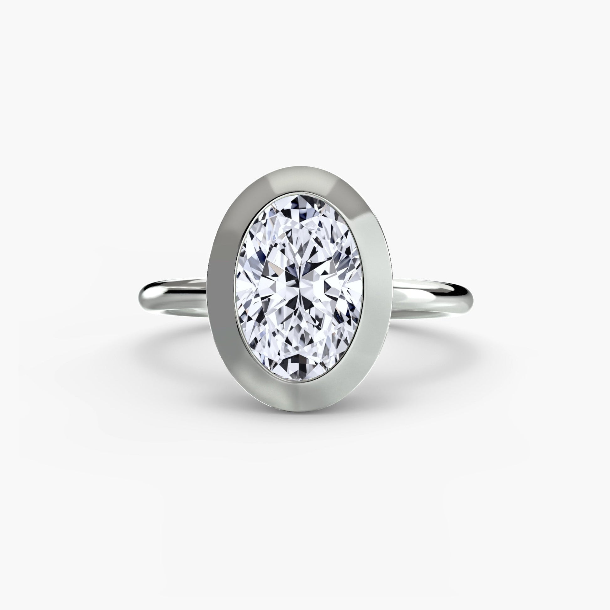 The Bezel Set Solitaire - Prestige Stones