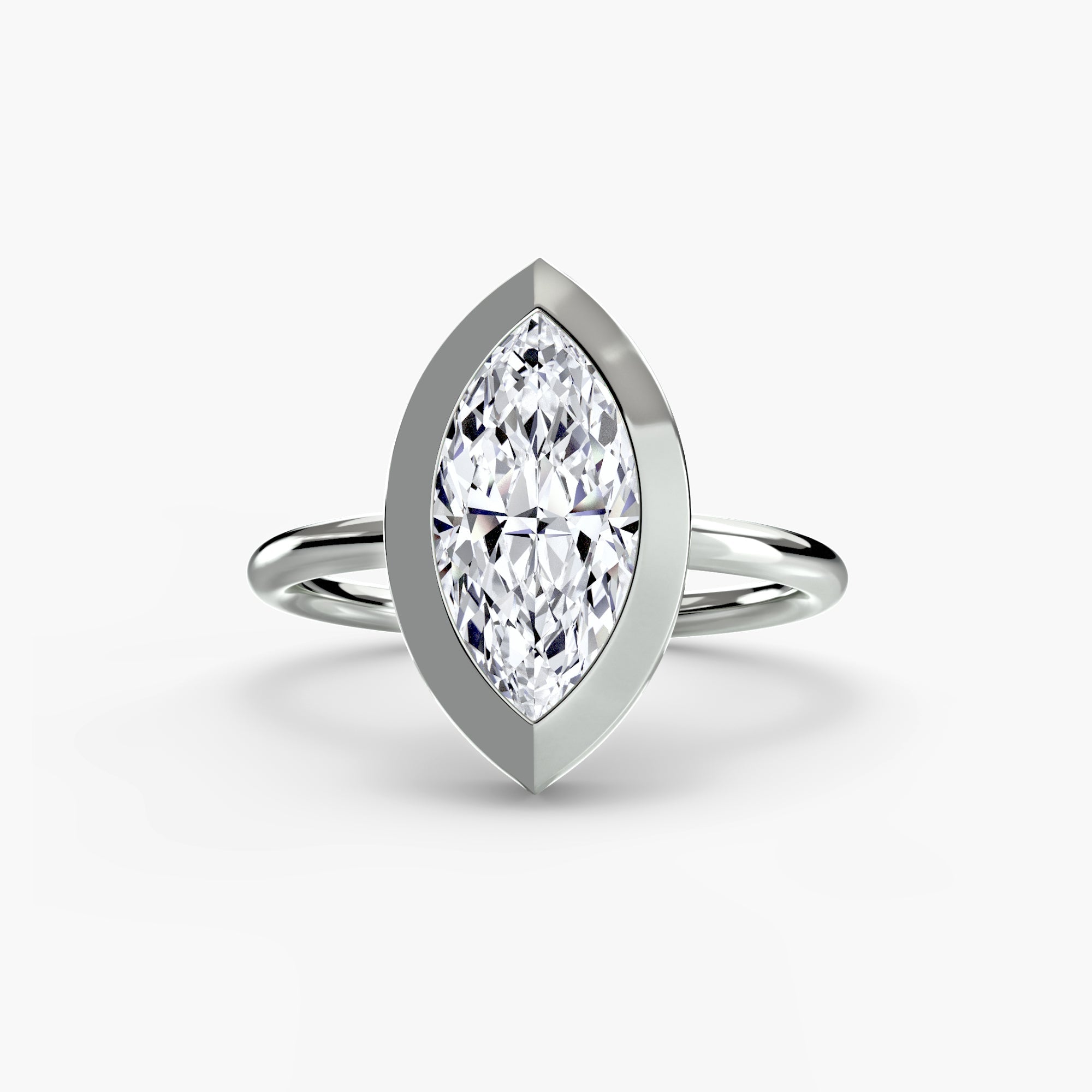 The Bezel Set Solitaire - Prestige Stones