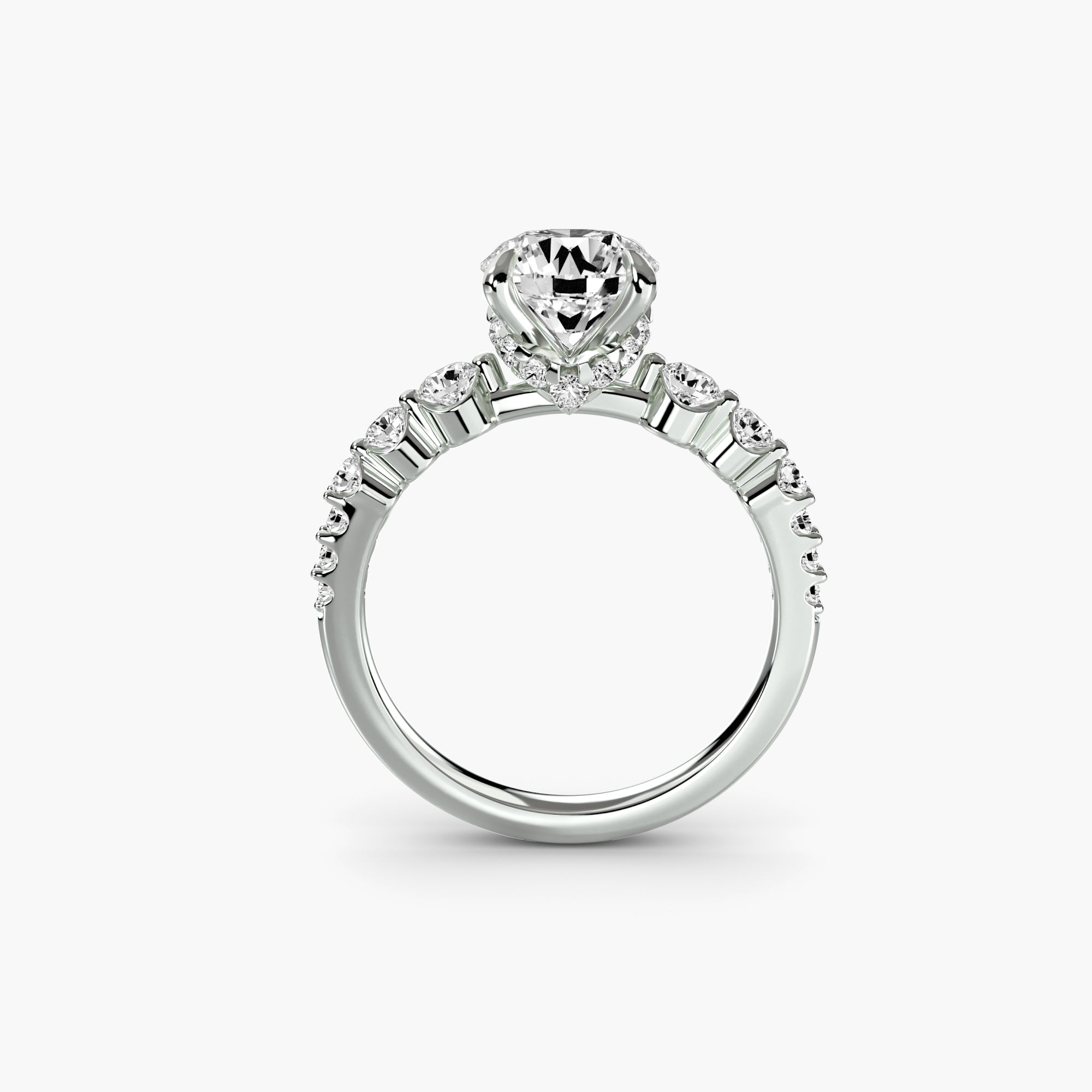 The Cascade Diamond Ring - Prestige Stones