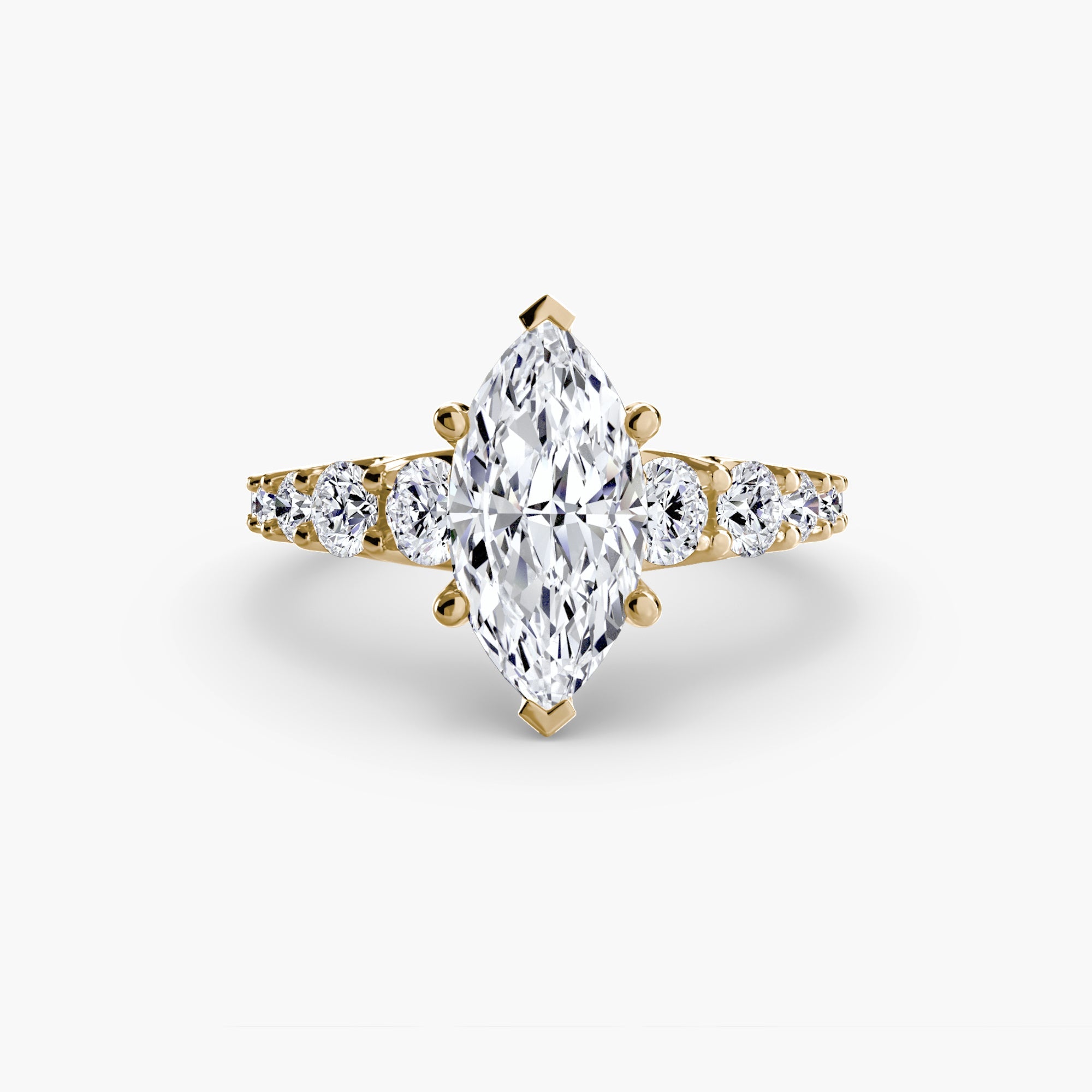 The Graduated Accent Ring - Prestige Stones