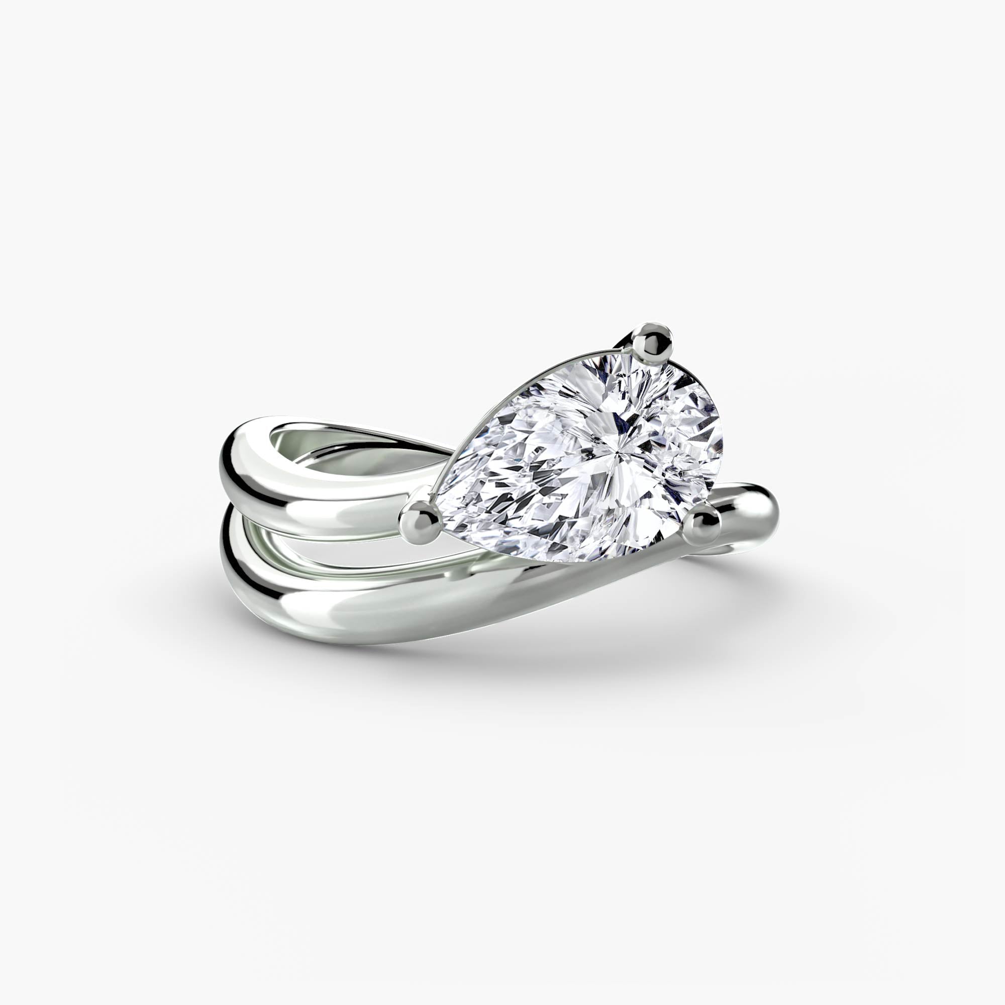 The Wave Ring 2 - Prestige Stones
