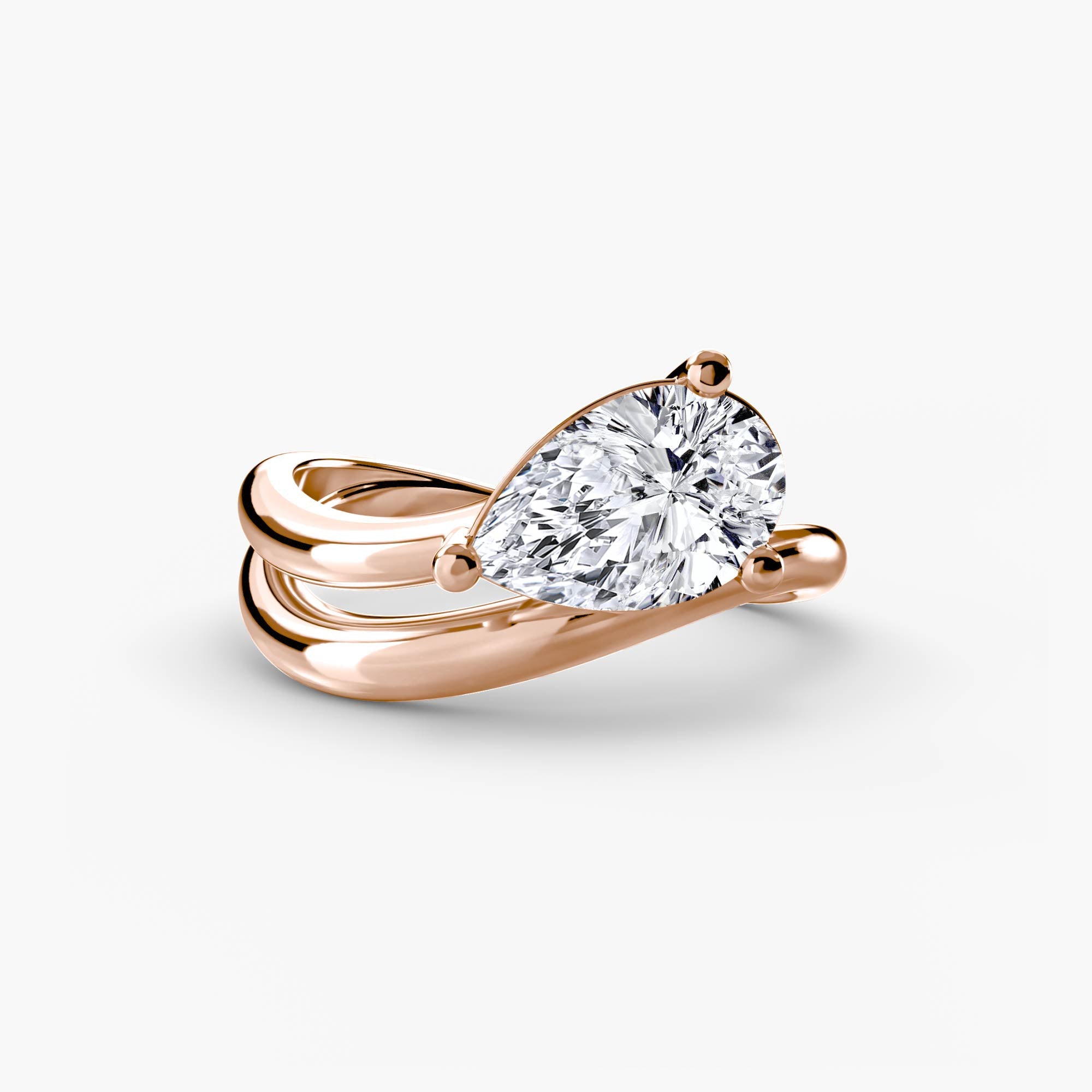 The Wave Ring 2 - Prestige Stones