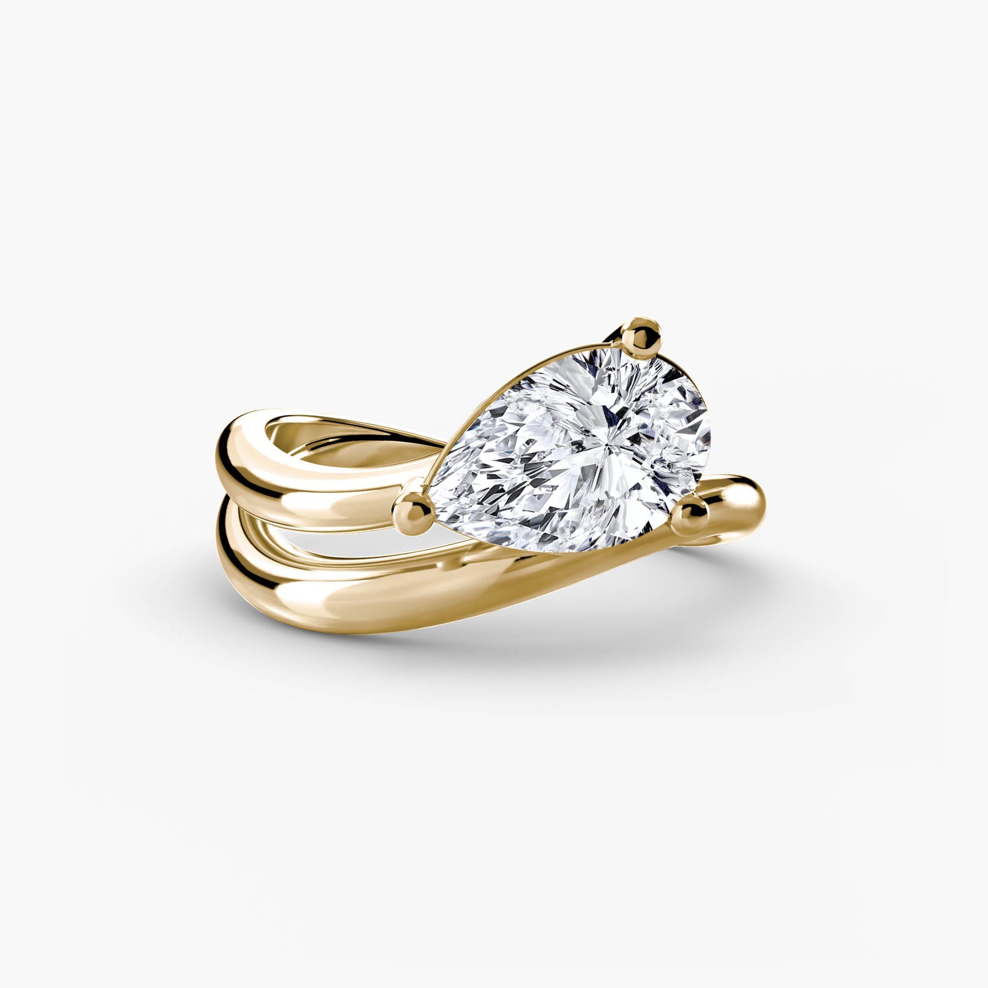 The Wave Ring 2 - Prestige Stones