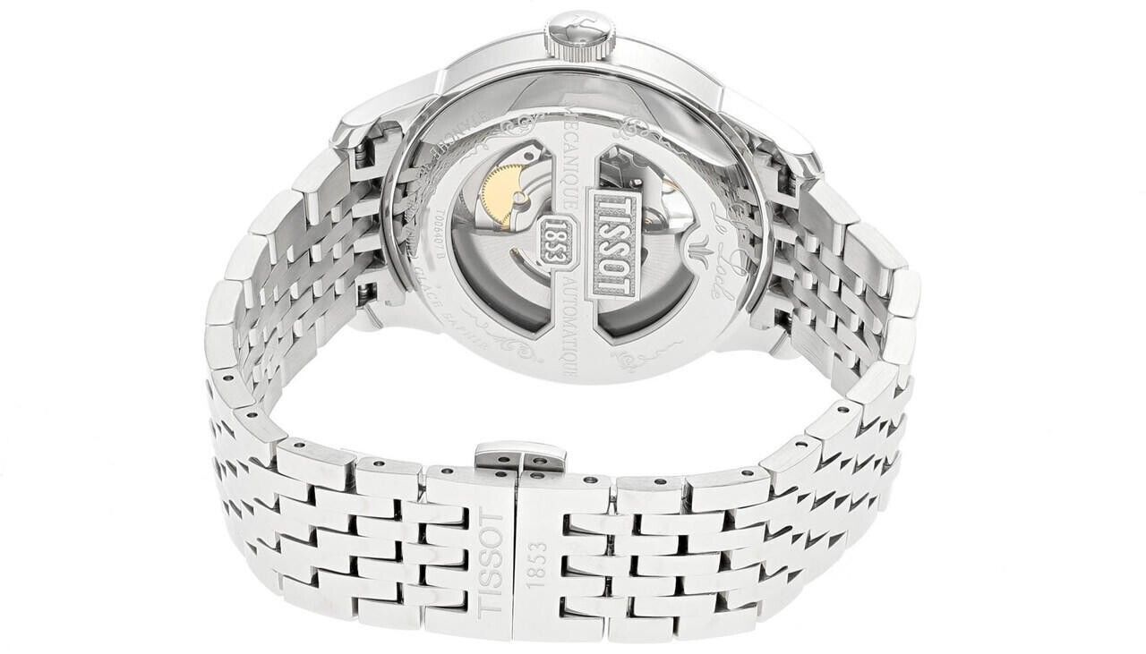Tissot Le Locle Powermatic 80 Open Heart Silver Dial Automatic T006.407.11.033.02 Men's Watch - Prestige Stones