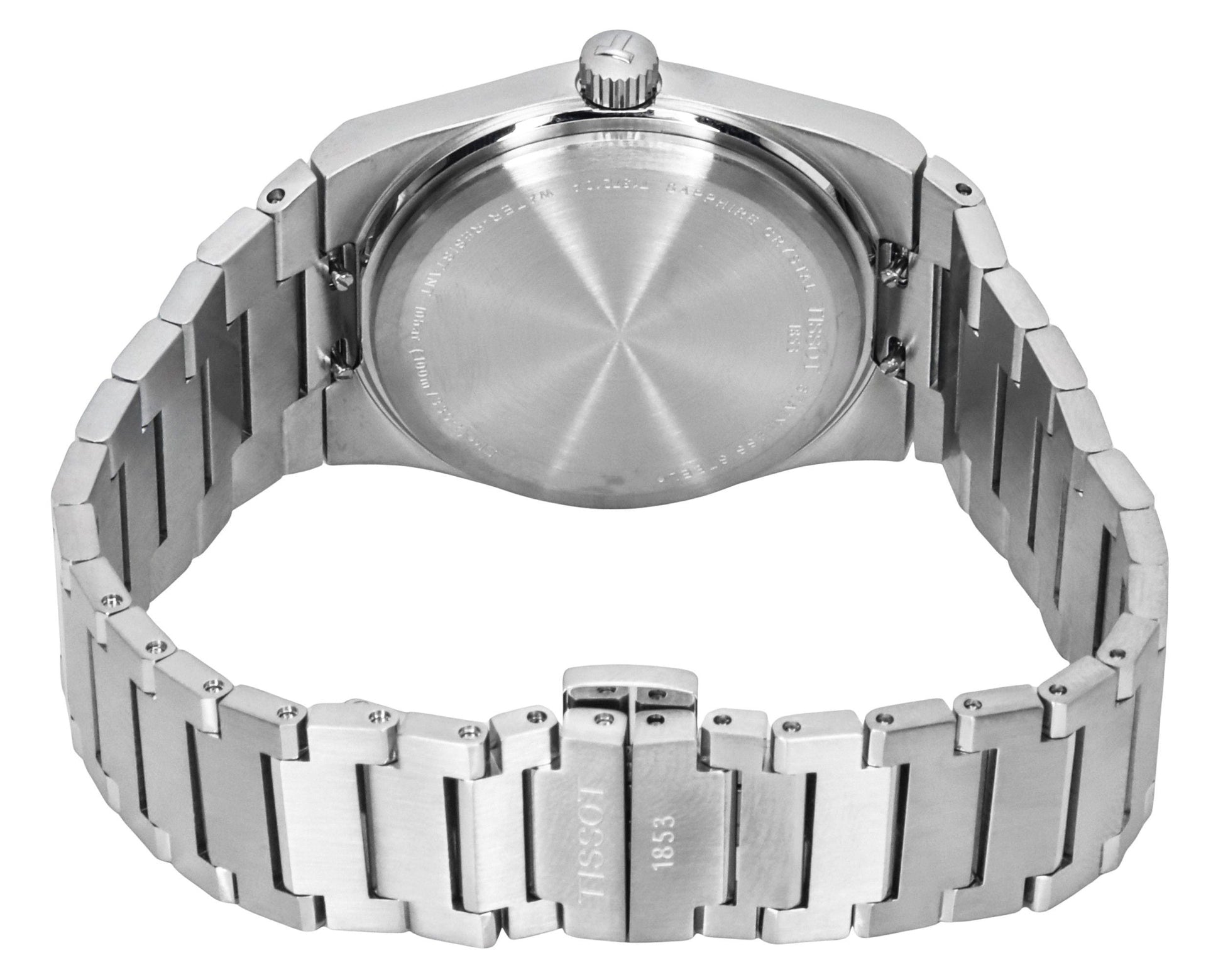 Tissot PRX Classic Contemporary Stainless Steel White Mother Of Pearl Dial Quartz T137.210.11.111.00 100M Unisex Watch - Prestige Stones