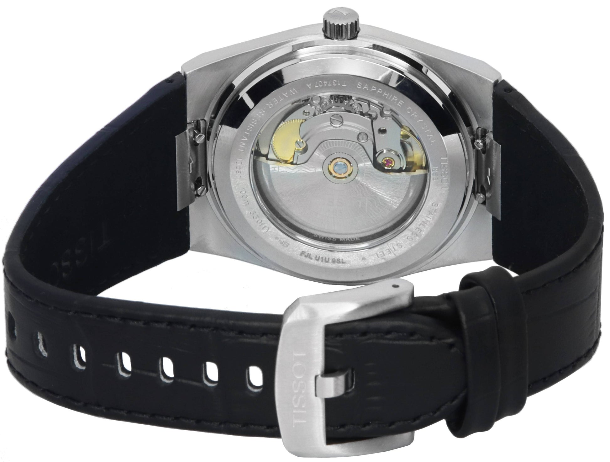 Tissot PRX T - Classic Powermatic 80 Black Dial T137.407.16.051.00 T1374071605100 100M Men's Watch - Prestige Stones