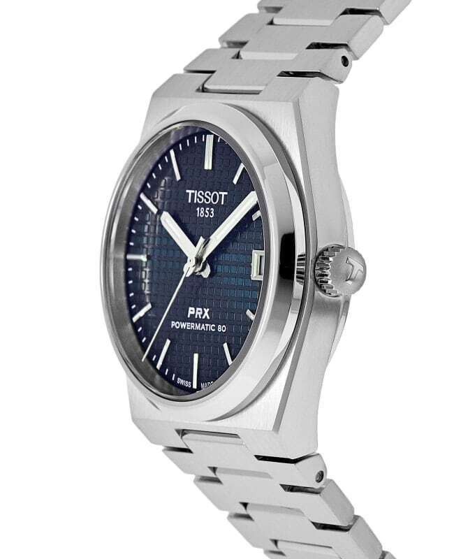 Tissot PRX T - Classic Powermatic 80 Blue Dial Automatic T137.207.11.041.00 100M Unisex Watch - Prestige Stones
