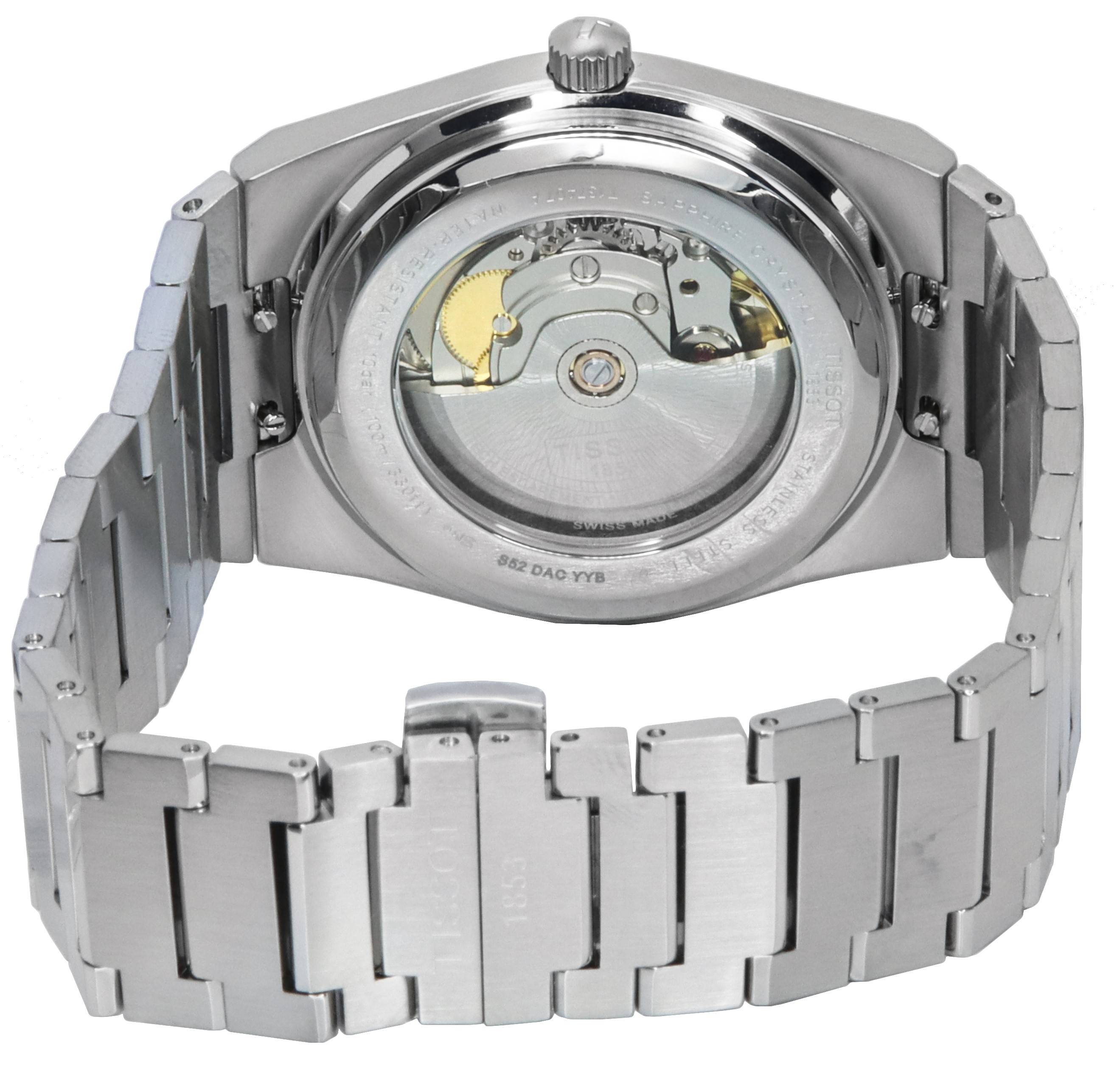 Tissot PRX T - Classic Powermatic 80 Silver Dial T137.407.21.031.00 T1374072103100 100M Men's Watch - Prestige Stones