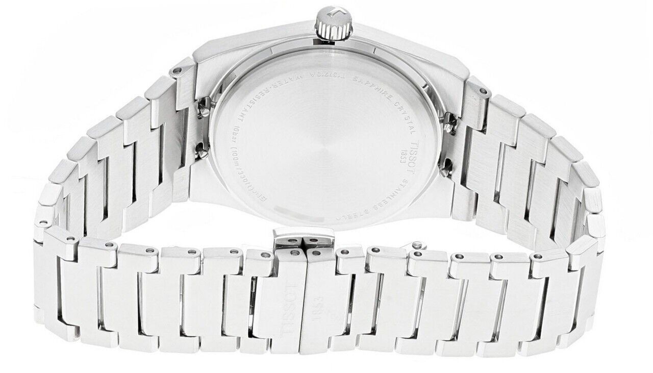 Tissot PRX T - Classic Stainless Steel Green Dial Quartz T137.210.11.081.00 100M Unisex Watch - Prestige Stones