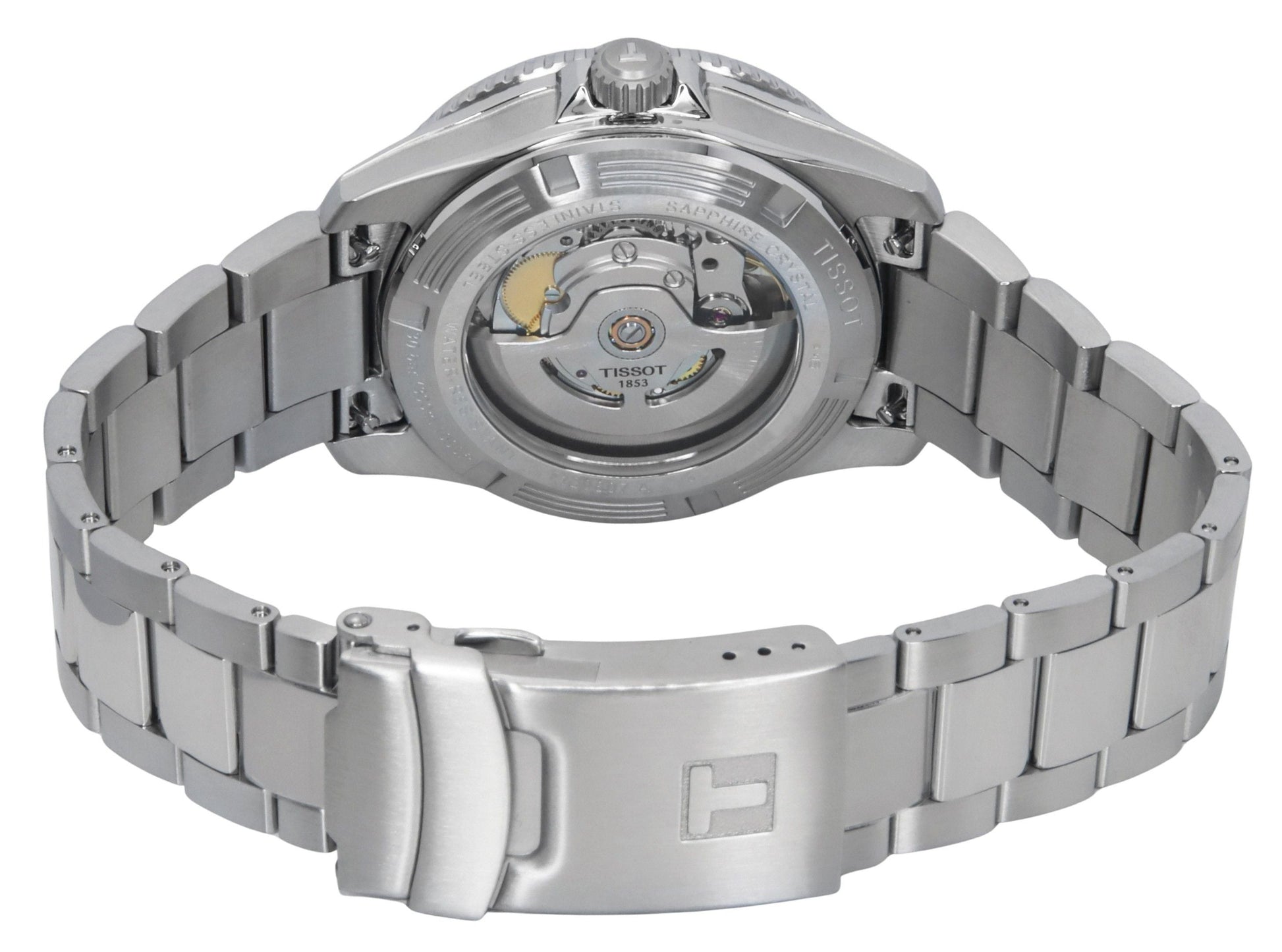 Tissot Seastar 1000 Powermatic 80 Turquoise Dial Automatic Diver's T120.807.11.091.00 300M Men's Watch - Prestige Stones