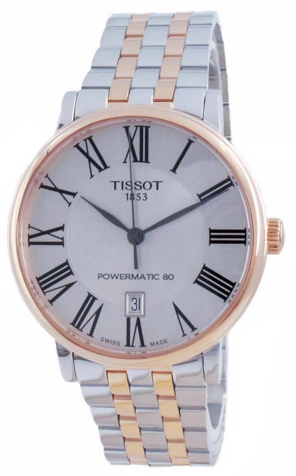 Tissot T - Classic Carson Premium Powermatic 80 Automatic T122.407.22.033.00 T1224072203300 Men's Watch - Prestige Stones