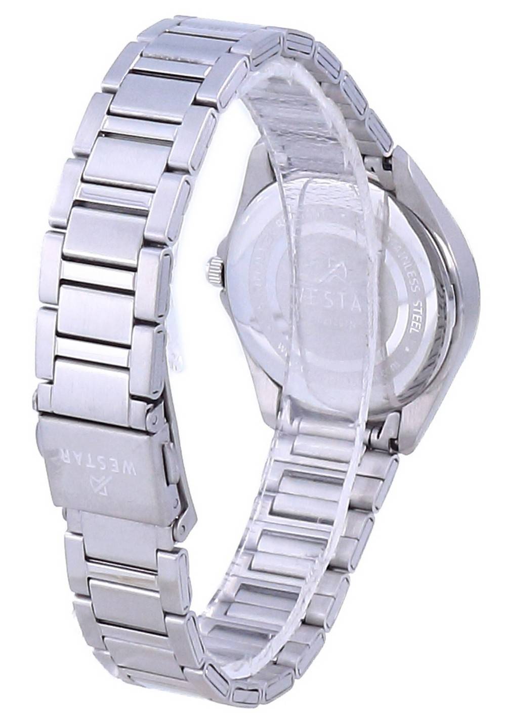 Westar Black Dial Stainless Steel Quartz 40212 STN 103 Women's Watch - Prestige Stones