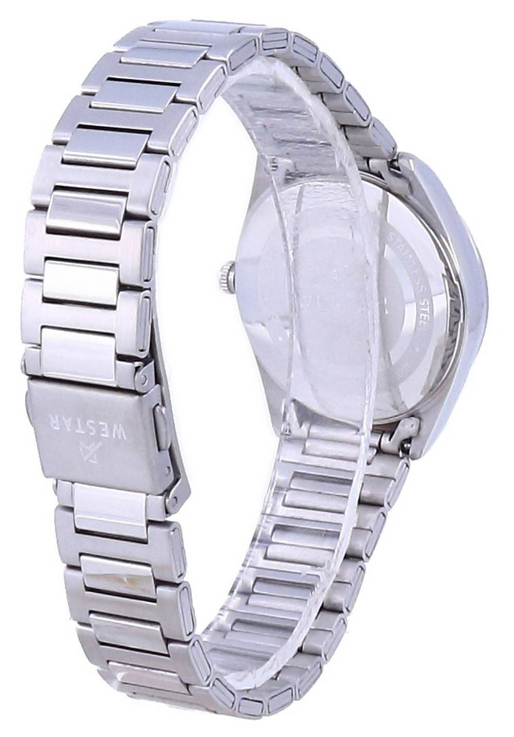 Westar Black Dial Stainless Steel Quartz 40213 STN 103 Women's Watch - Prestige Stones