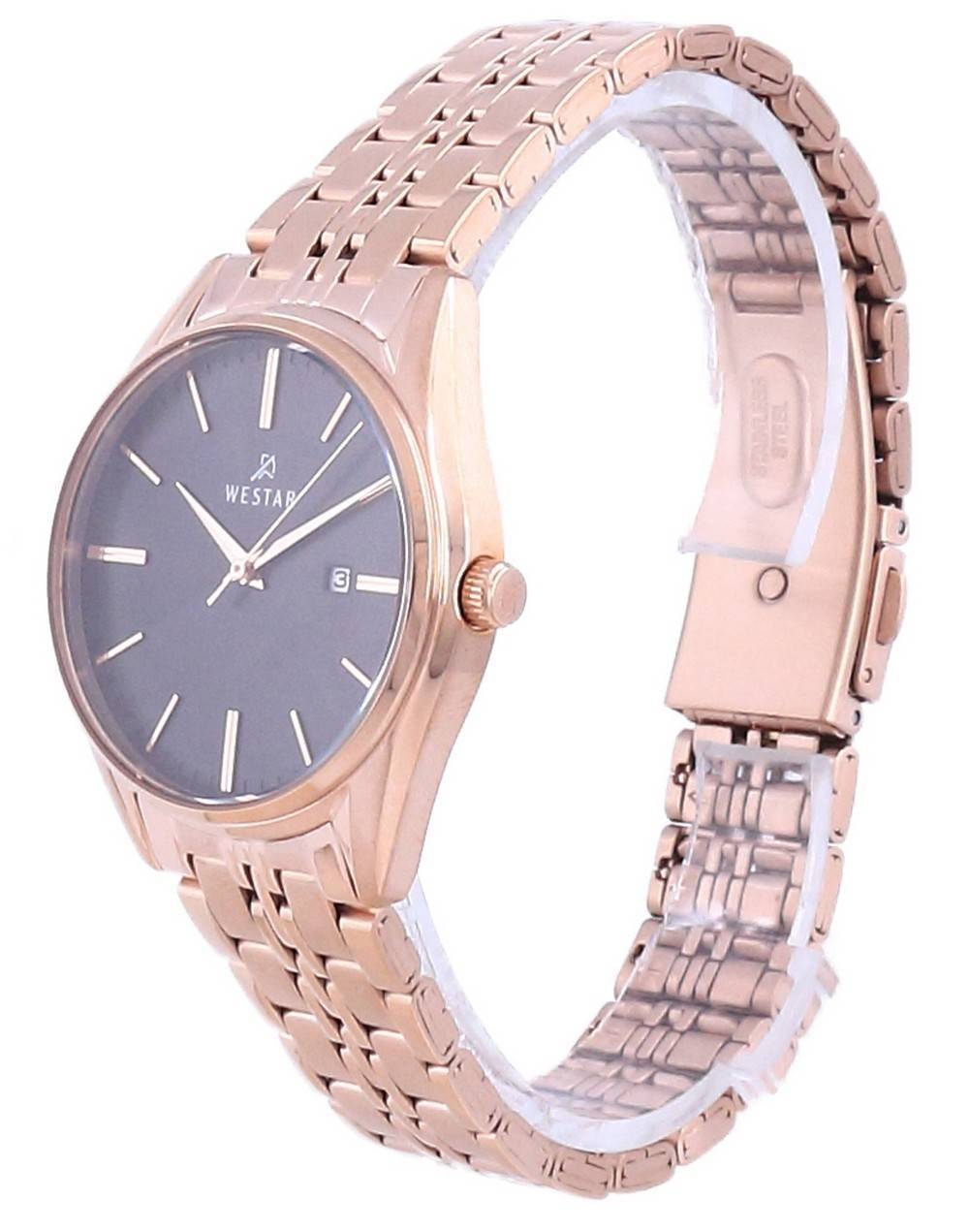 Westar Black Dial Two Tone Stainless Steel Quartz 40210 PPN 603 Women's Watch - Prestige Stones
