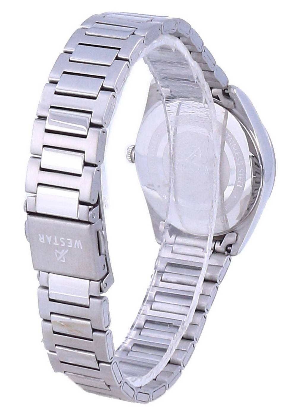 Westar Blue Dial Stainless Steel Quartz 40213 STN 104 Women's Watch - Prestige Stones