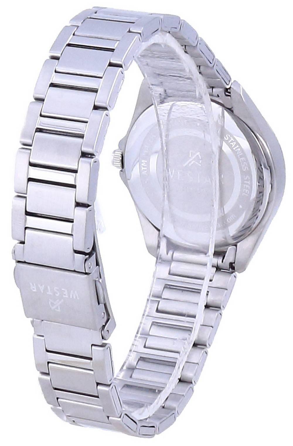 Westar Champagne Dial Stainless Steel Quartz 40212 STN 102 Women's Watch - Prestige Stones