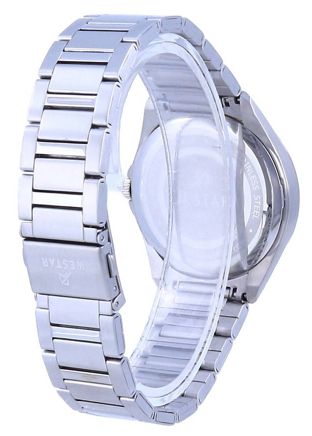 Westar Champagne Dial Stainless Steel Quartz 50212 STN 102 Men's Watch - Prestige Stones