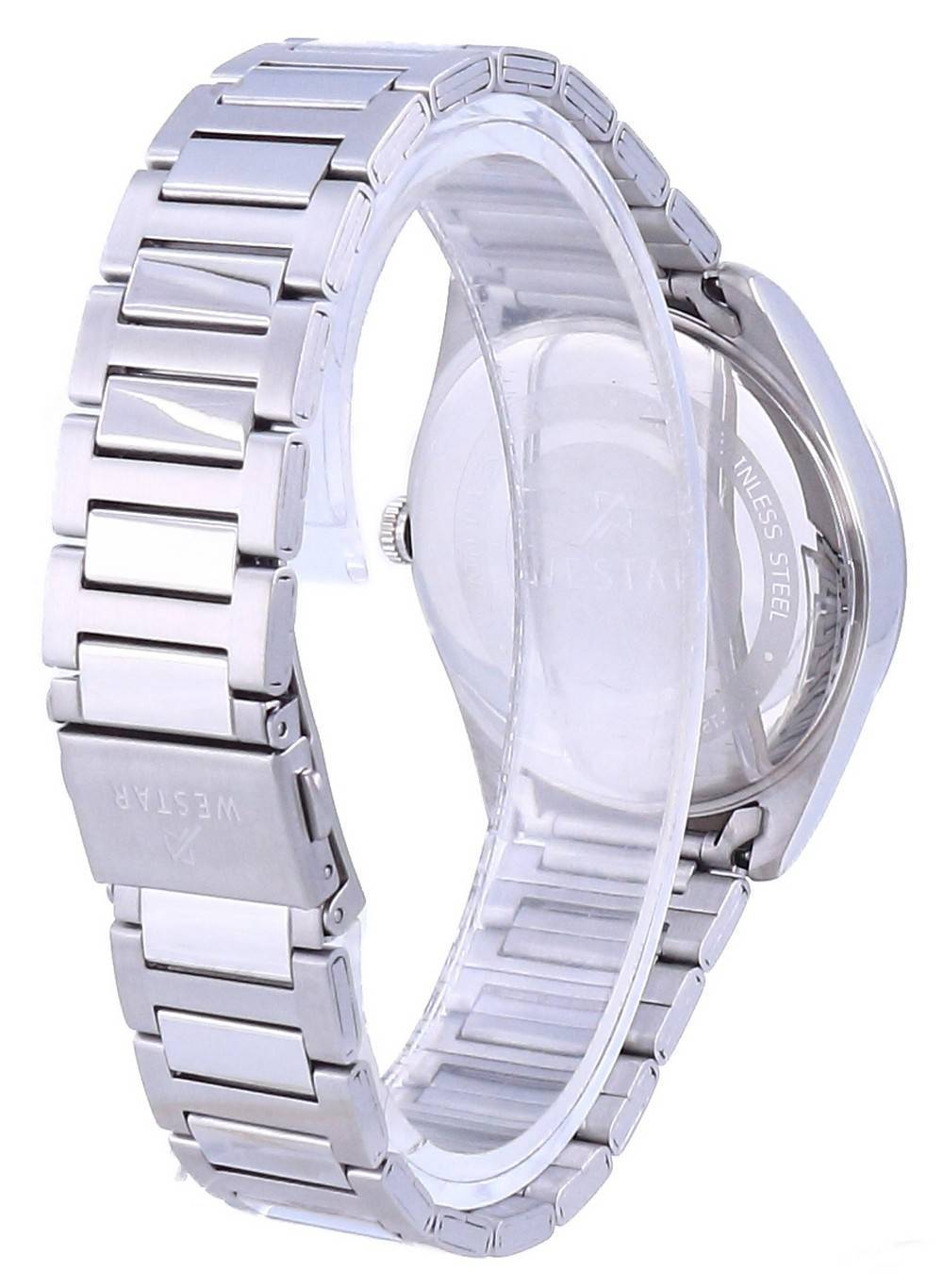 Westar Champagne Dial Stainless Steel Quartz 50213 STN 102 Men's Watch - Prestige Stones