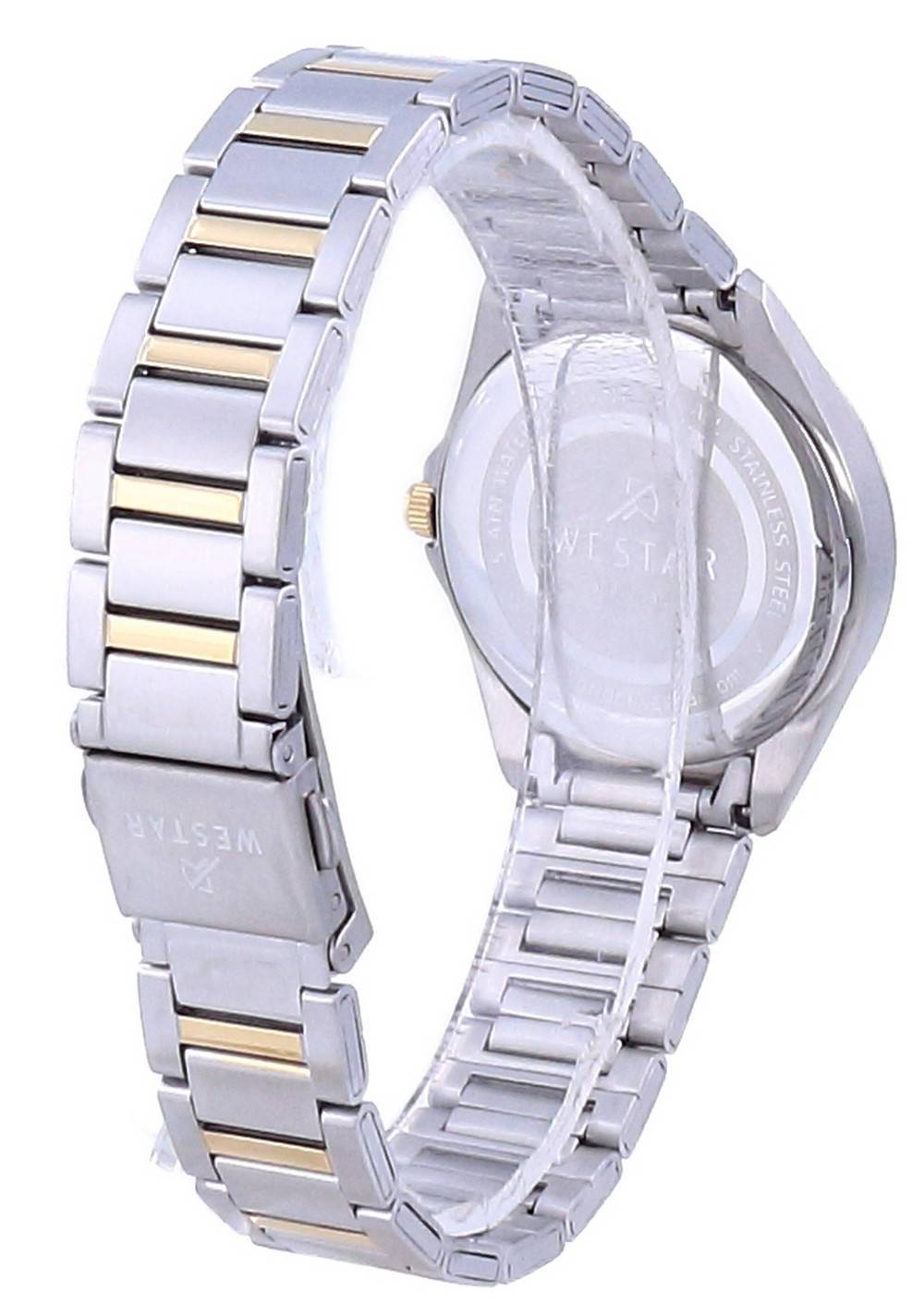 Westar Champagne Dial Two Tone Stainless Steel Quartz 40212 CBN 102 Women's Watch - Prestige Stones