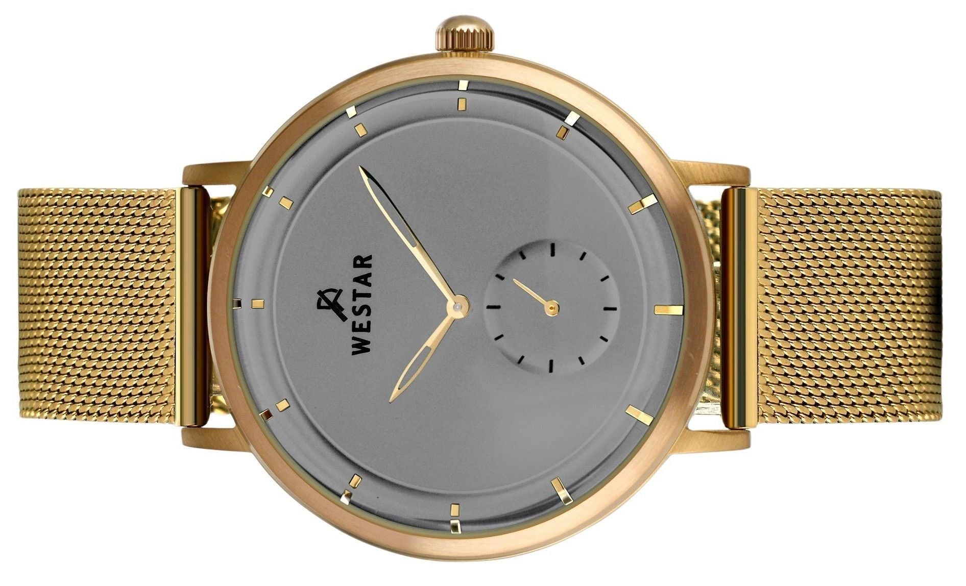 Westar Profile Stainless Steel Grey Dial Quartz 50247BZZ106 Men's Watch - Prestige Stones