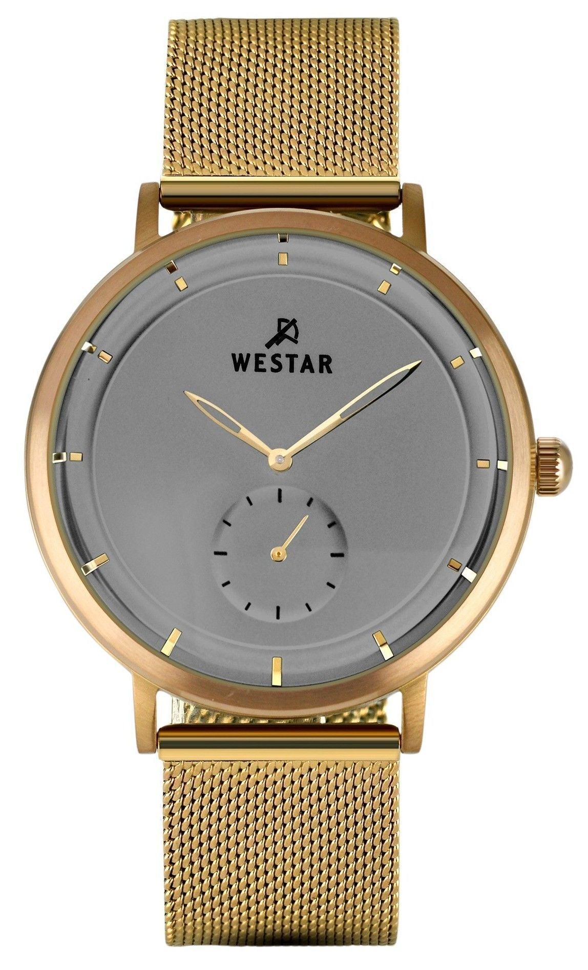 Westar Profile Stainless Steel Grey Dial Quartz 50247BZZ106 Men's Watch - Prestige Stones