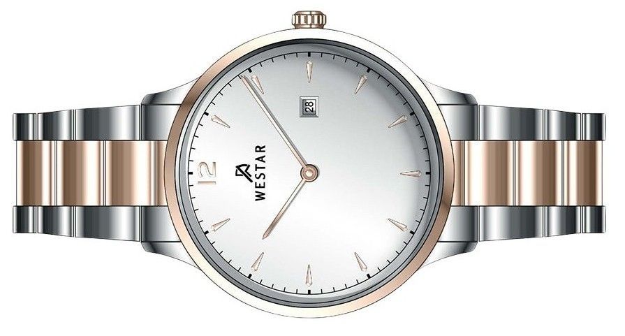 Westar Profile Stainless Steel Silver Dial Quartz 40218SPN607 Women's Watch - Prestige Stones