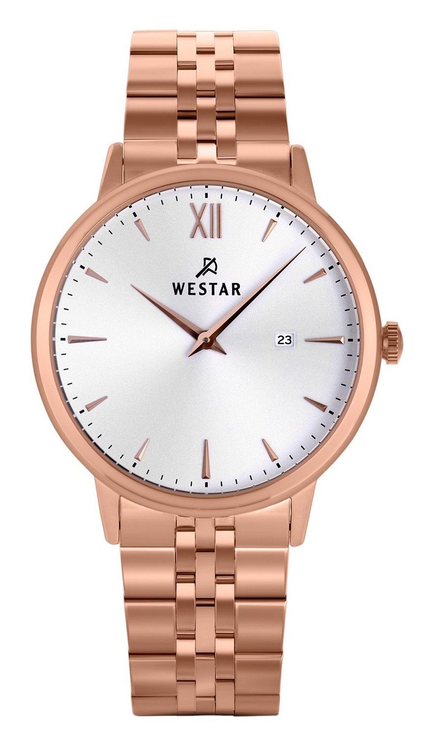 Westar Profile Stainless Steel Silver Dial Quartz 50215PPN607 Men's Watch - Prestige Stones