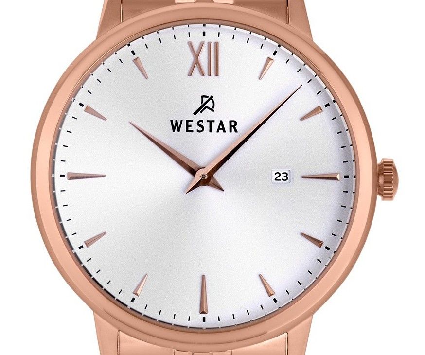 Westar Profile Stainless Steel Silver Dial Quartz 50215PPN607 Men's Watch - Prestige Stones