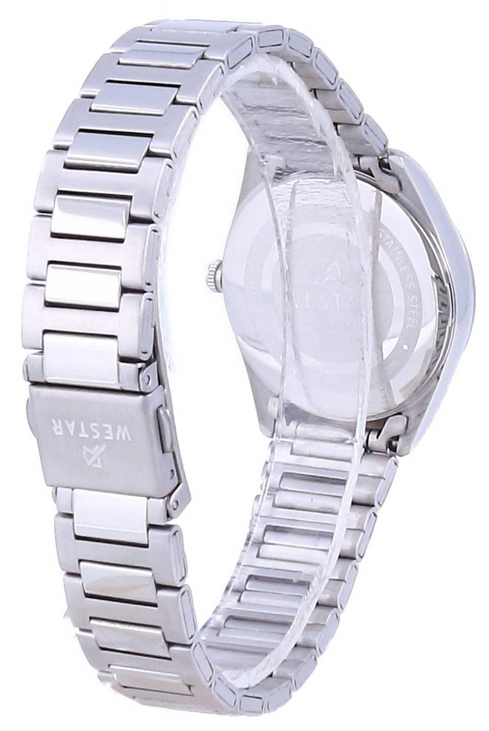 Westar Silver Dial Stainless Steel Quartz 40213 STN 107 Women's Watch - Prestige Stones