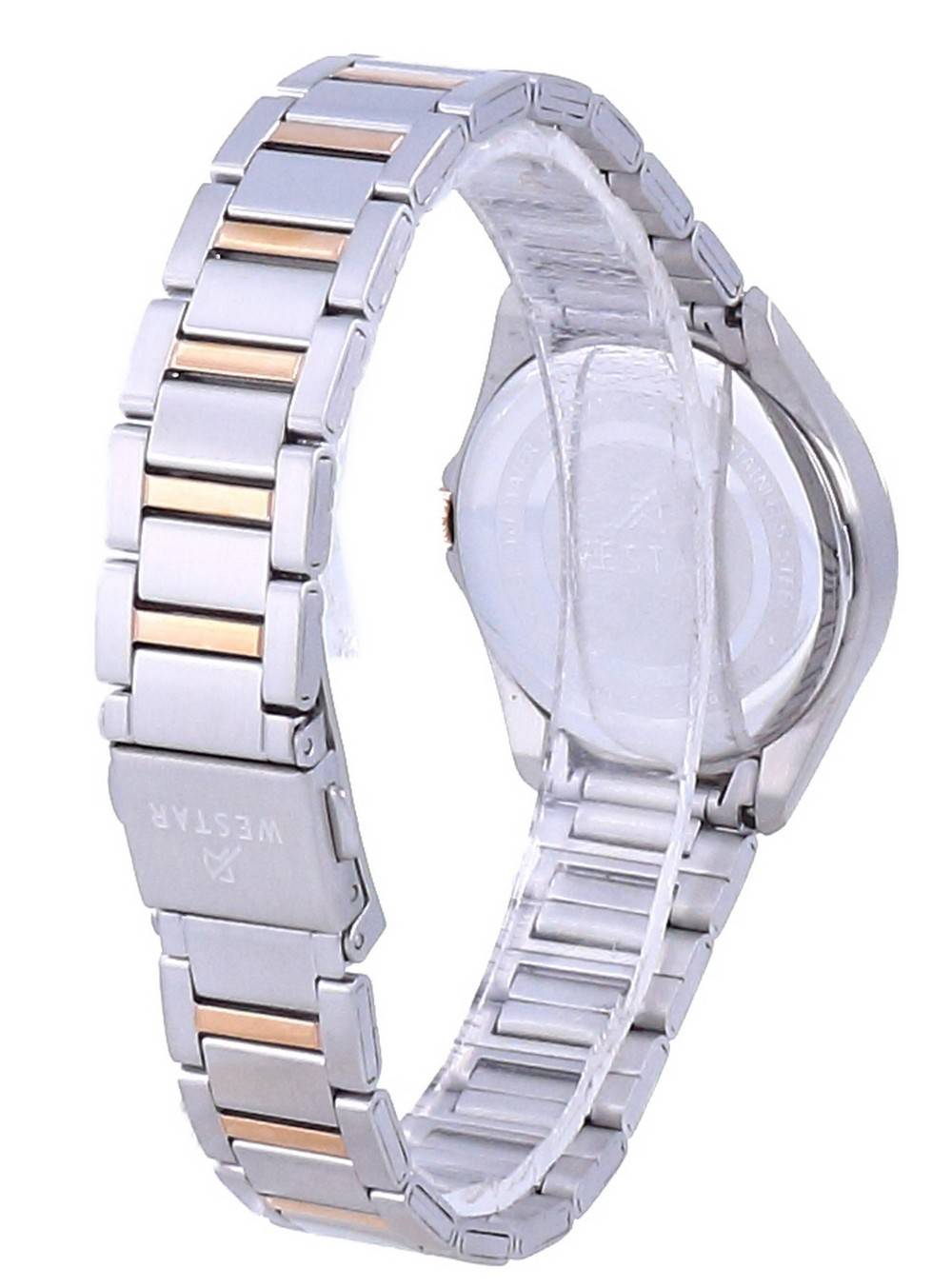 Westar Silver Dial Two Tone Stainless Steel Quartz 40212 SPN 607 Women's Watch - Prestige Stones