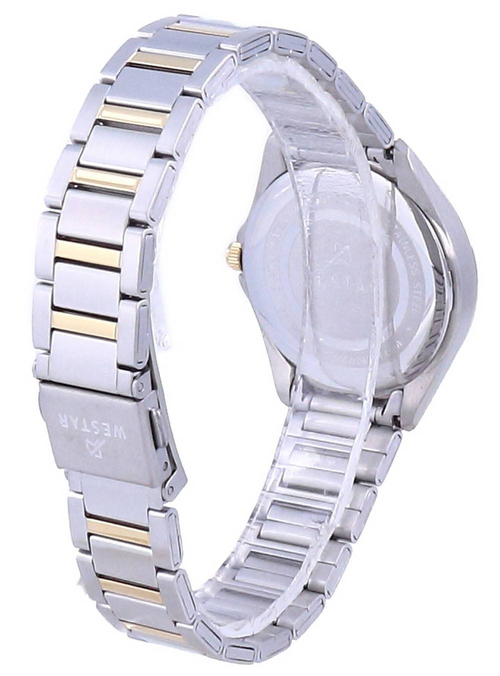 Westar Silver Dial Two Tone Stainless Steel Quartz 50212 CBN 107 Men's Watch - Prestige Stones